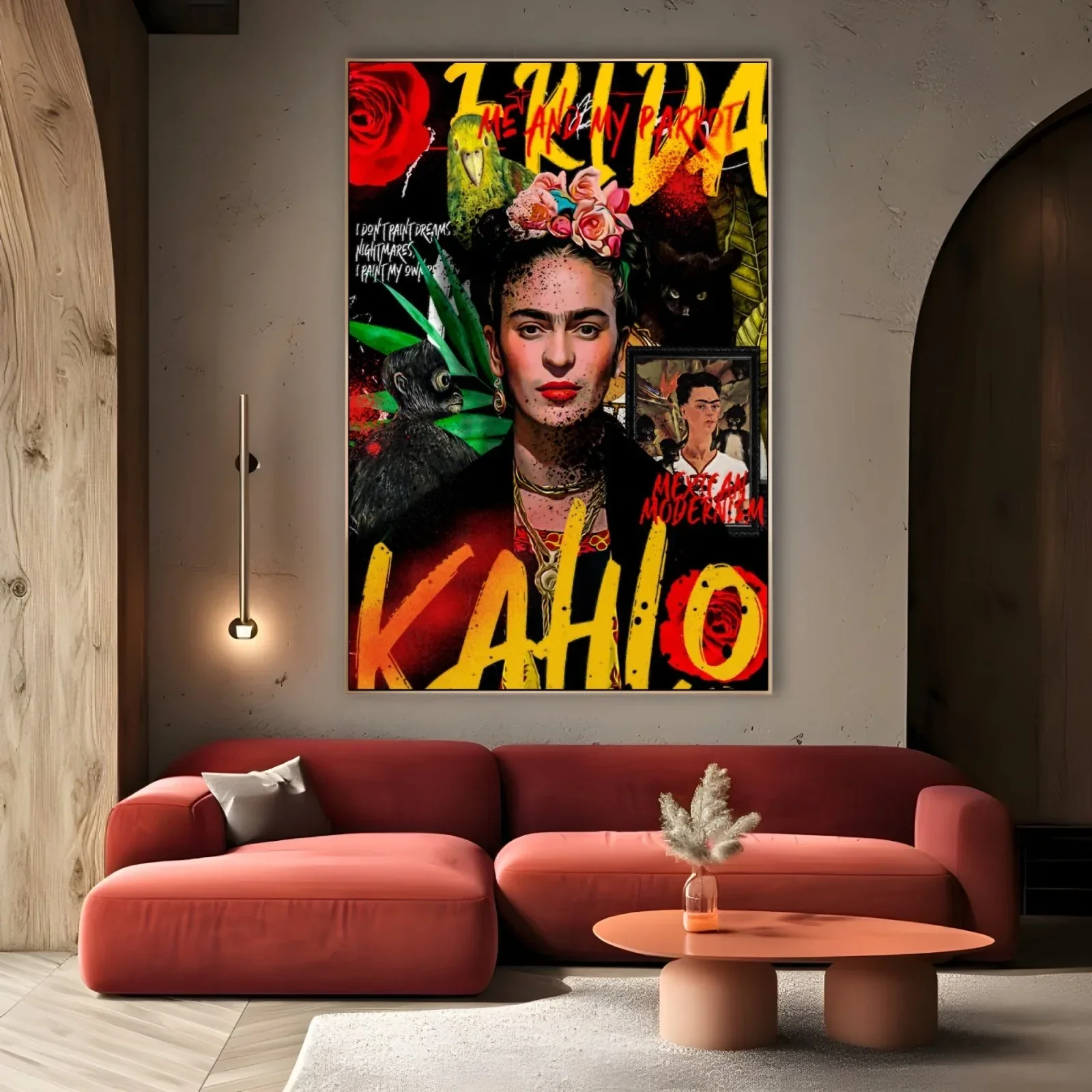 Frida Kahlo Graffiti Art - Image 4