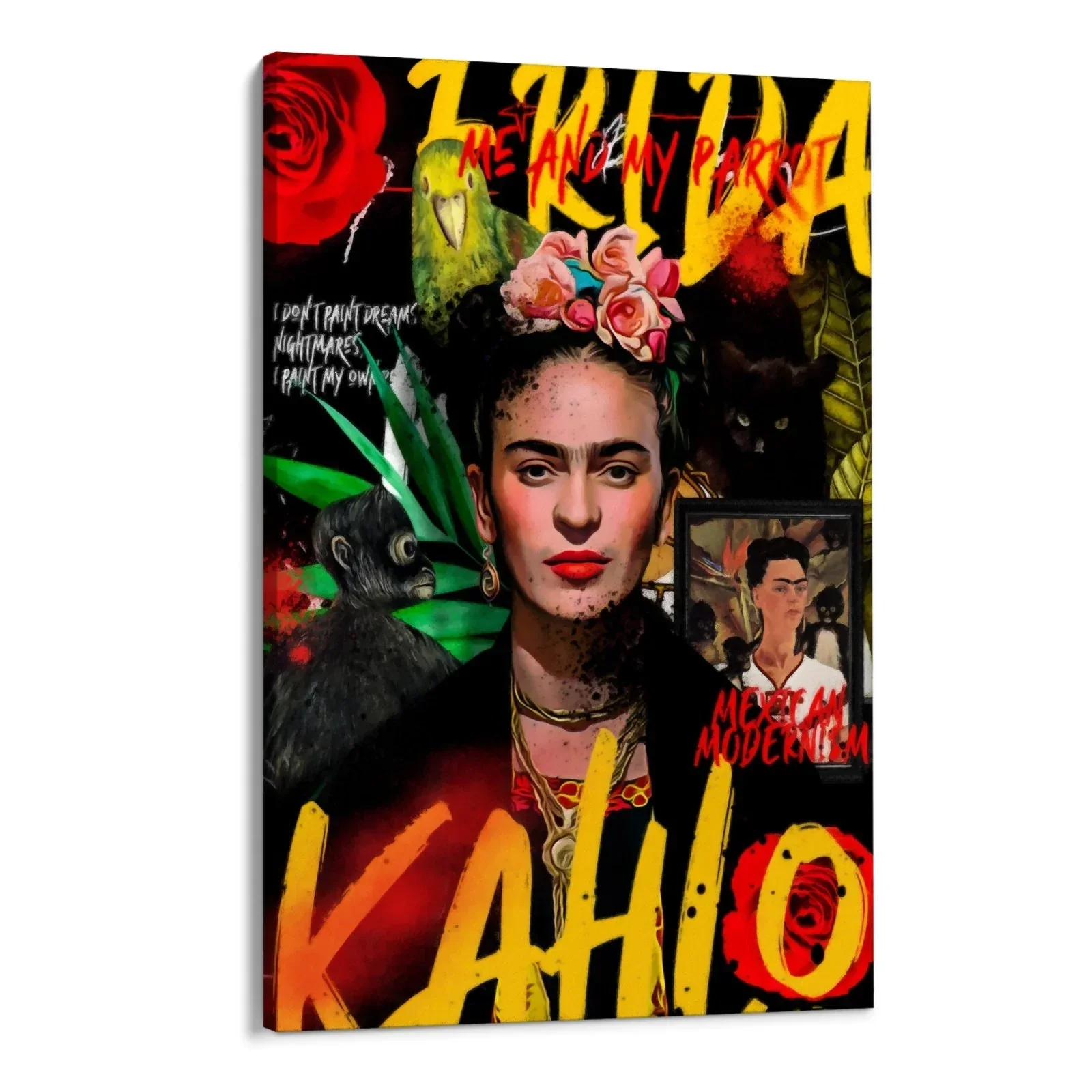 Frida Kahlo Graffiti Art - Image 6