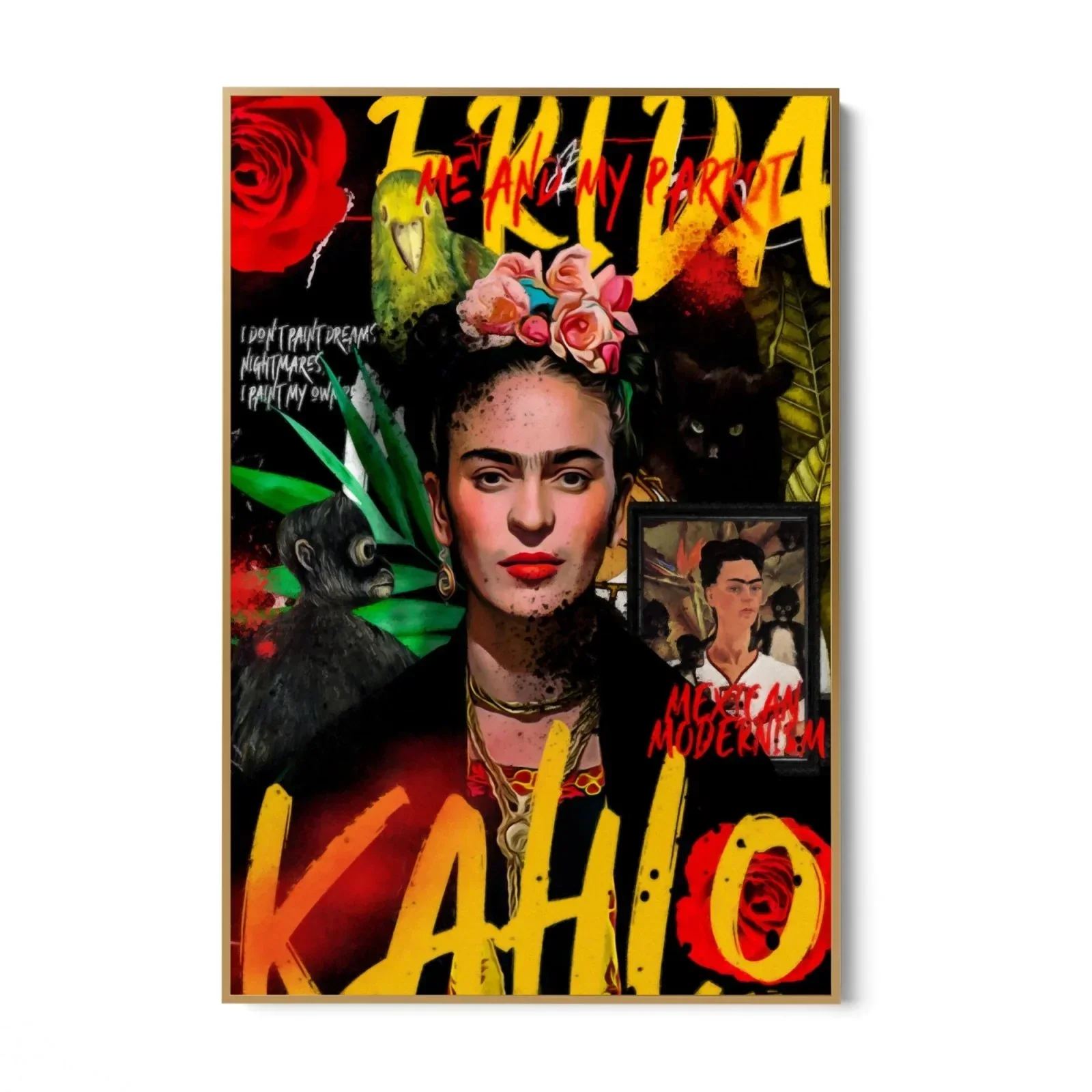 Frida Kahlo Graffiti Art - Image 9