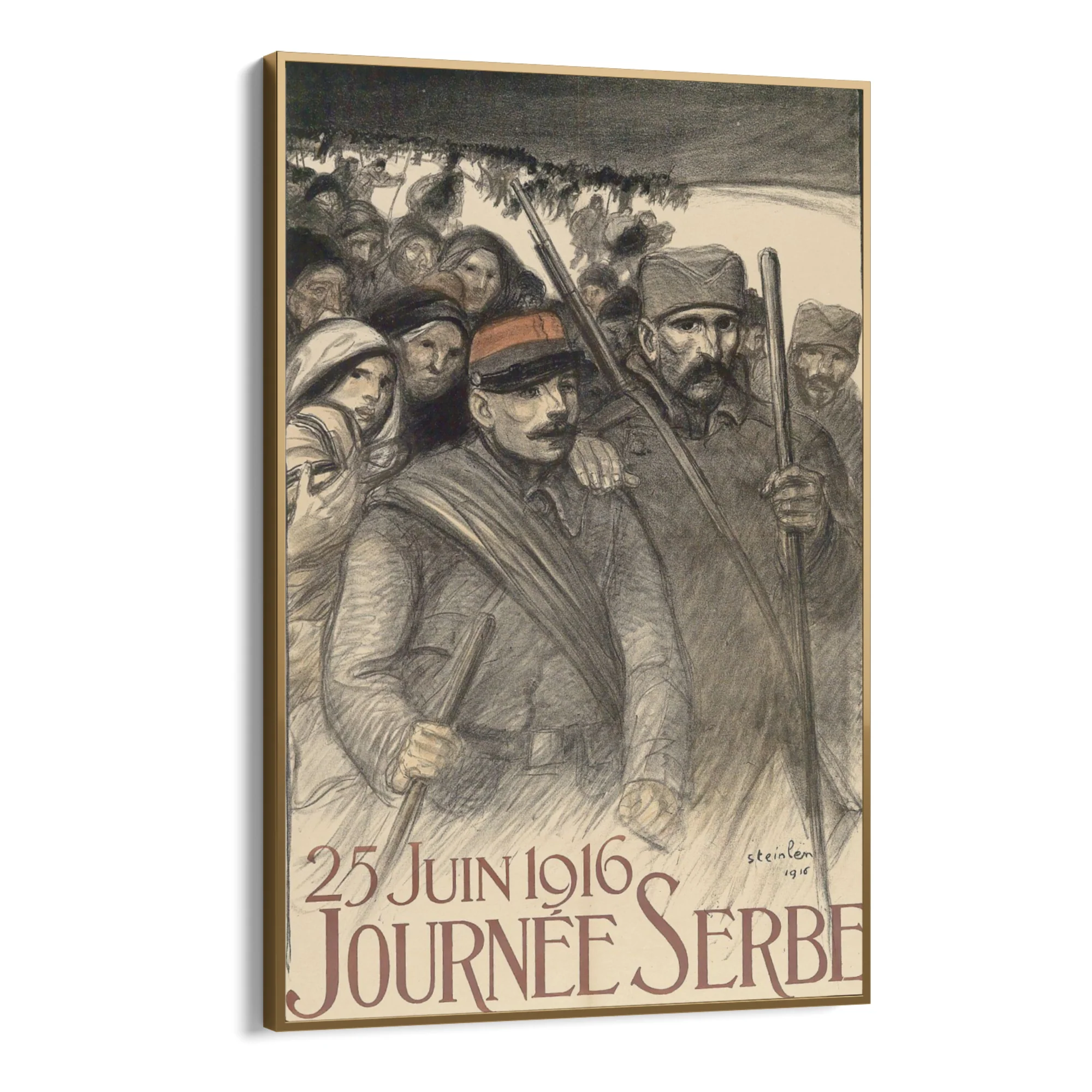 Giorno della Serbia, Théophile Steinlen - Image 10