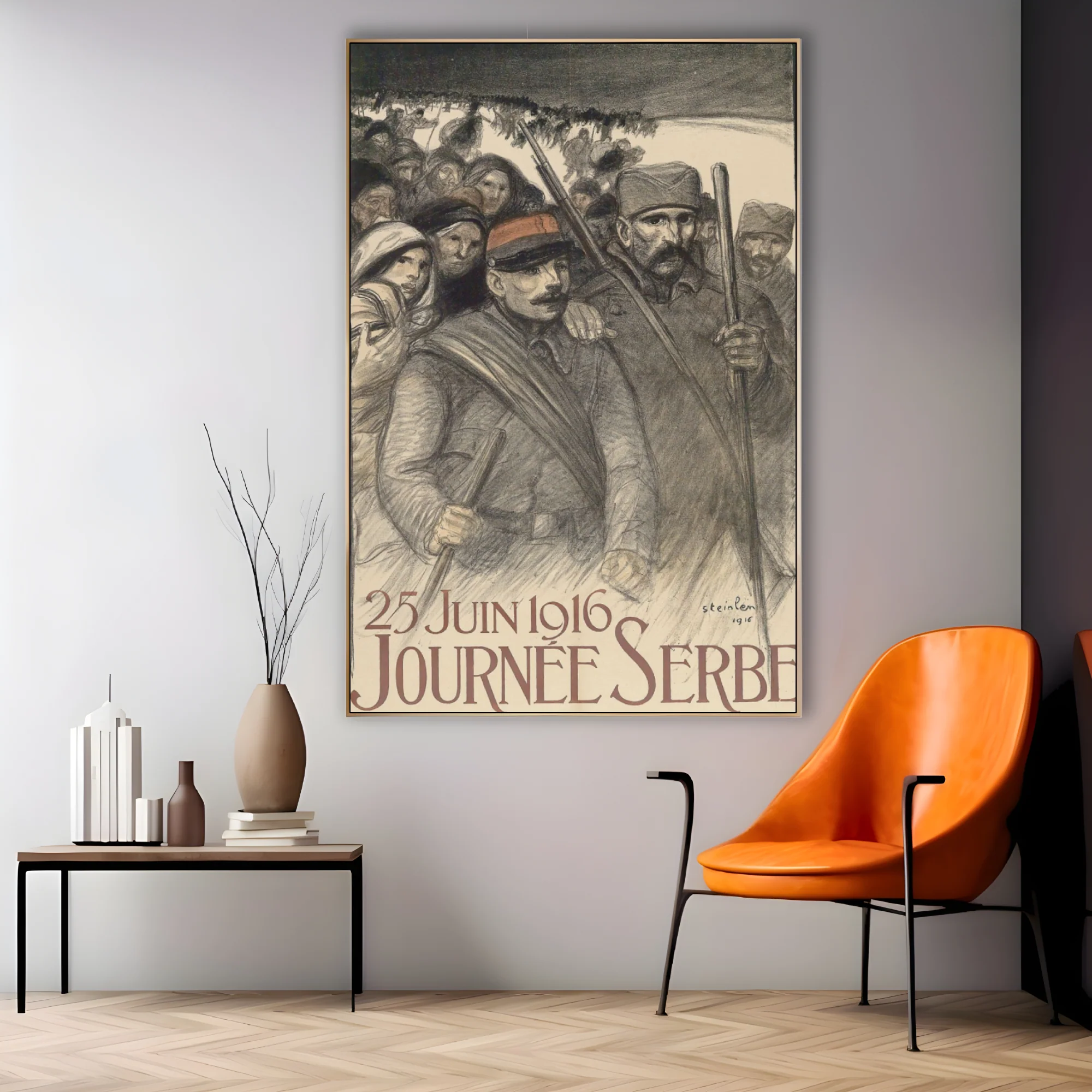 Giorno della Serbia, Théophile Steinlen - Image 3