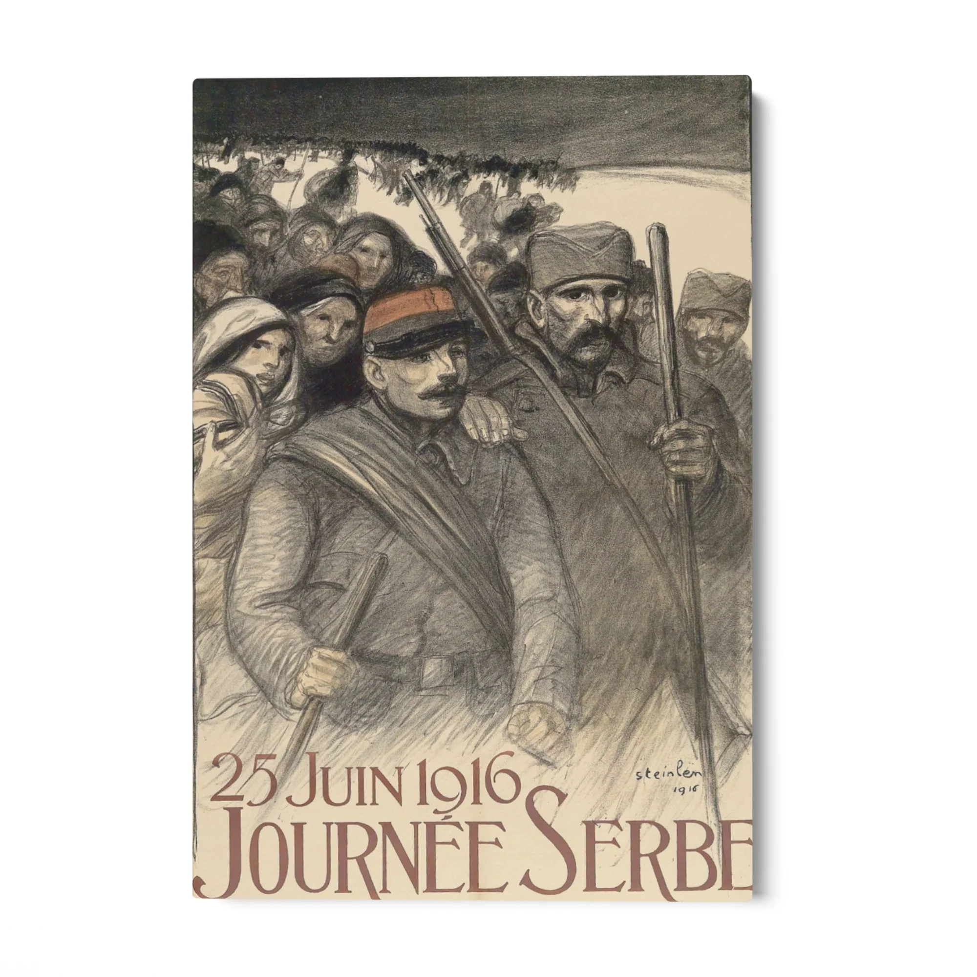 Giorno della Serbia, Théophile Steinlen - Image 4