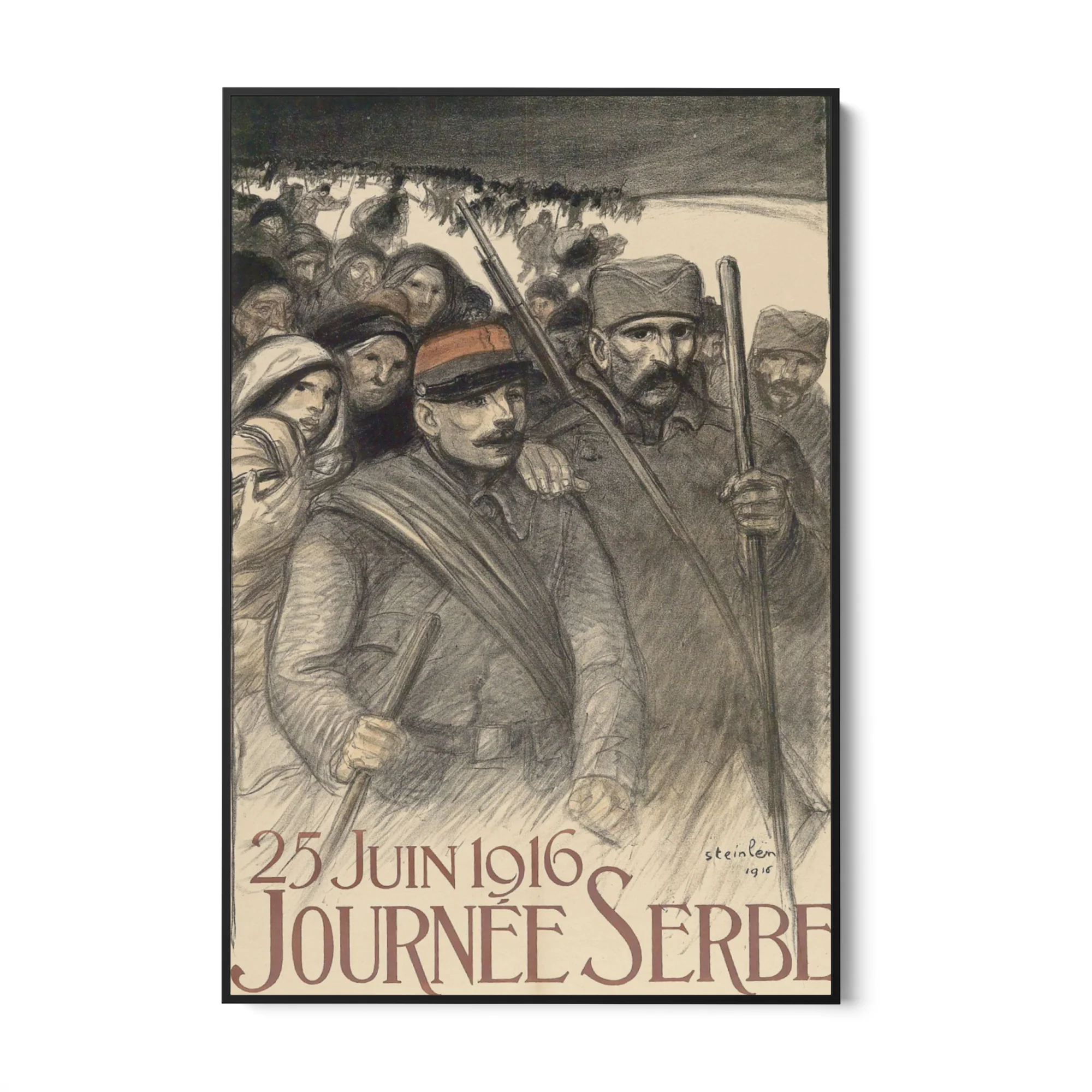 Giorno della Serbia, Théophile Steinlen - Image 5