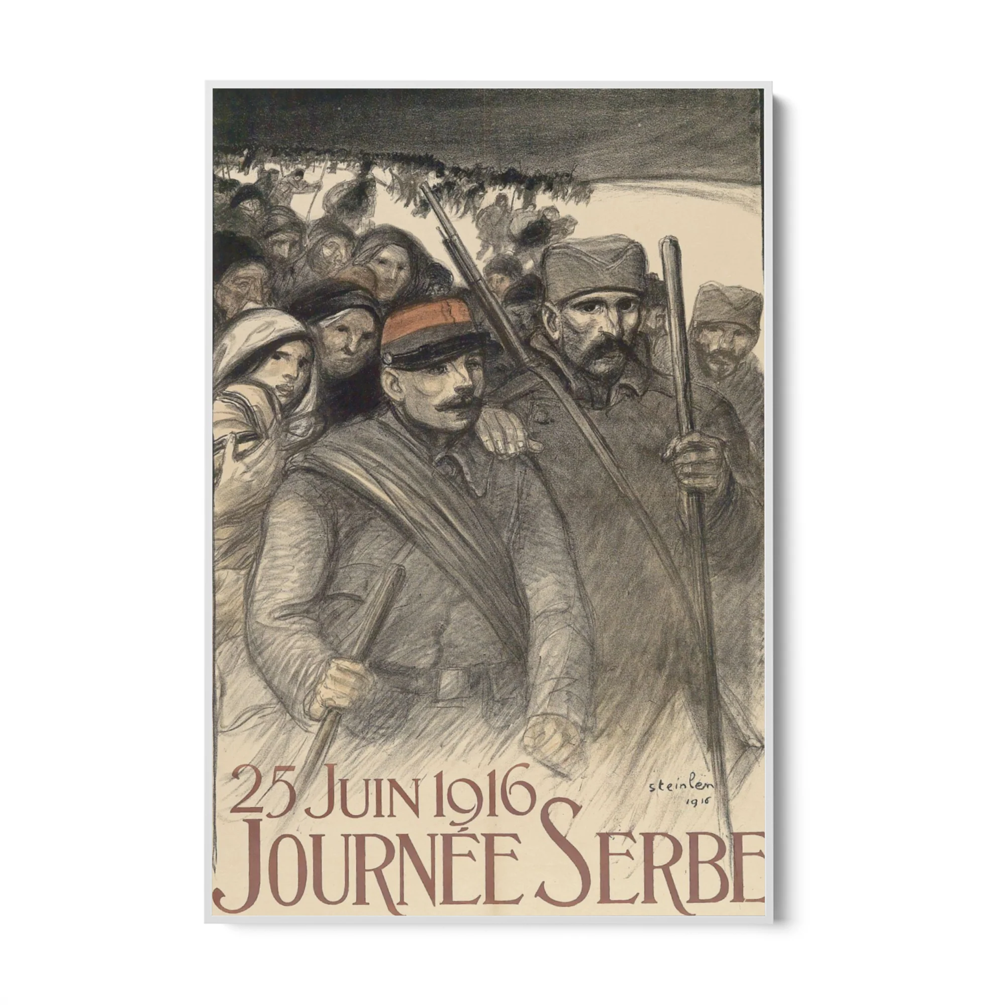 Giorno della Serbia, Théophile Steinlen - Image 7