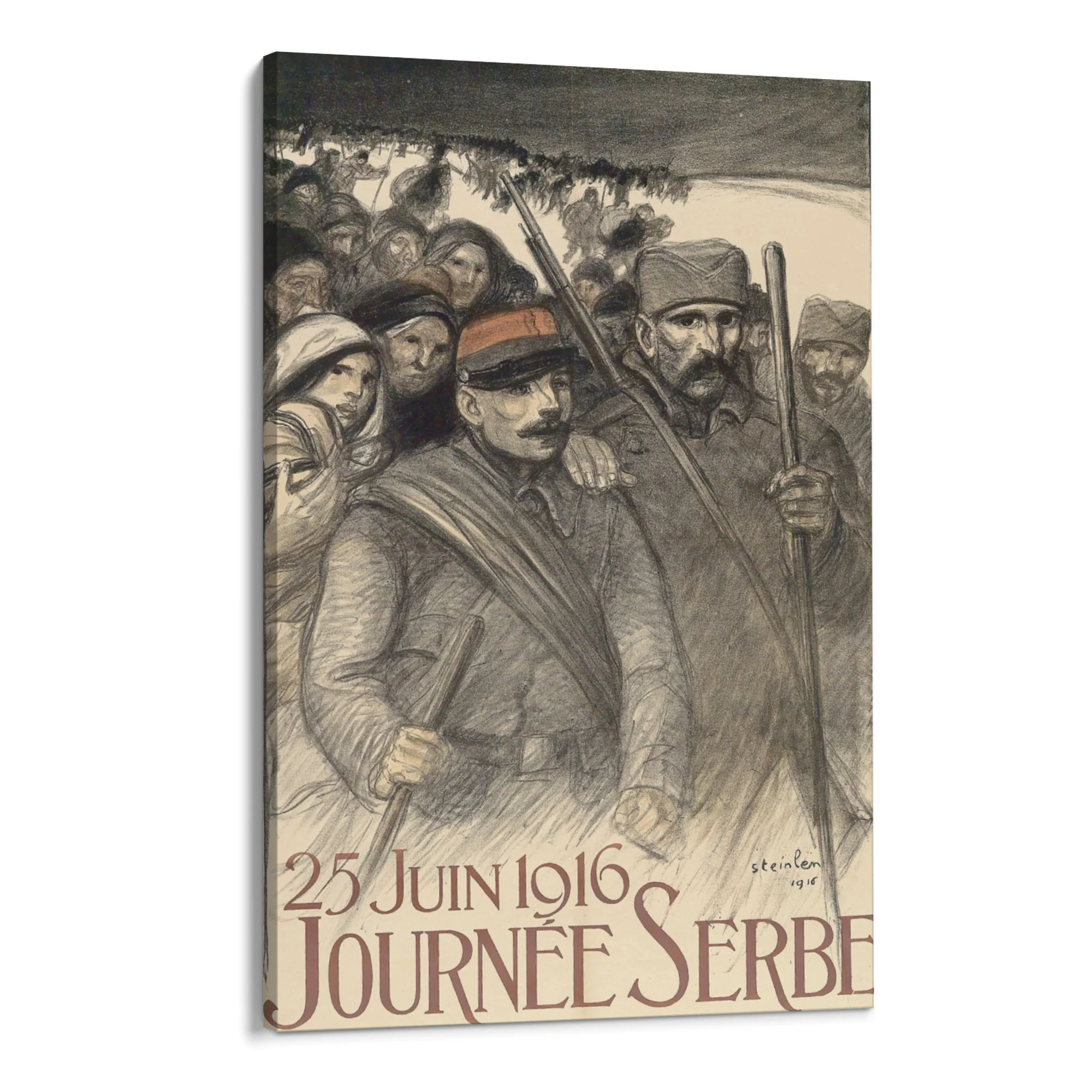 Giorno della Serbia, Théophile Steinlen - Image 8