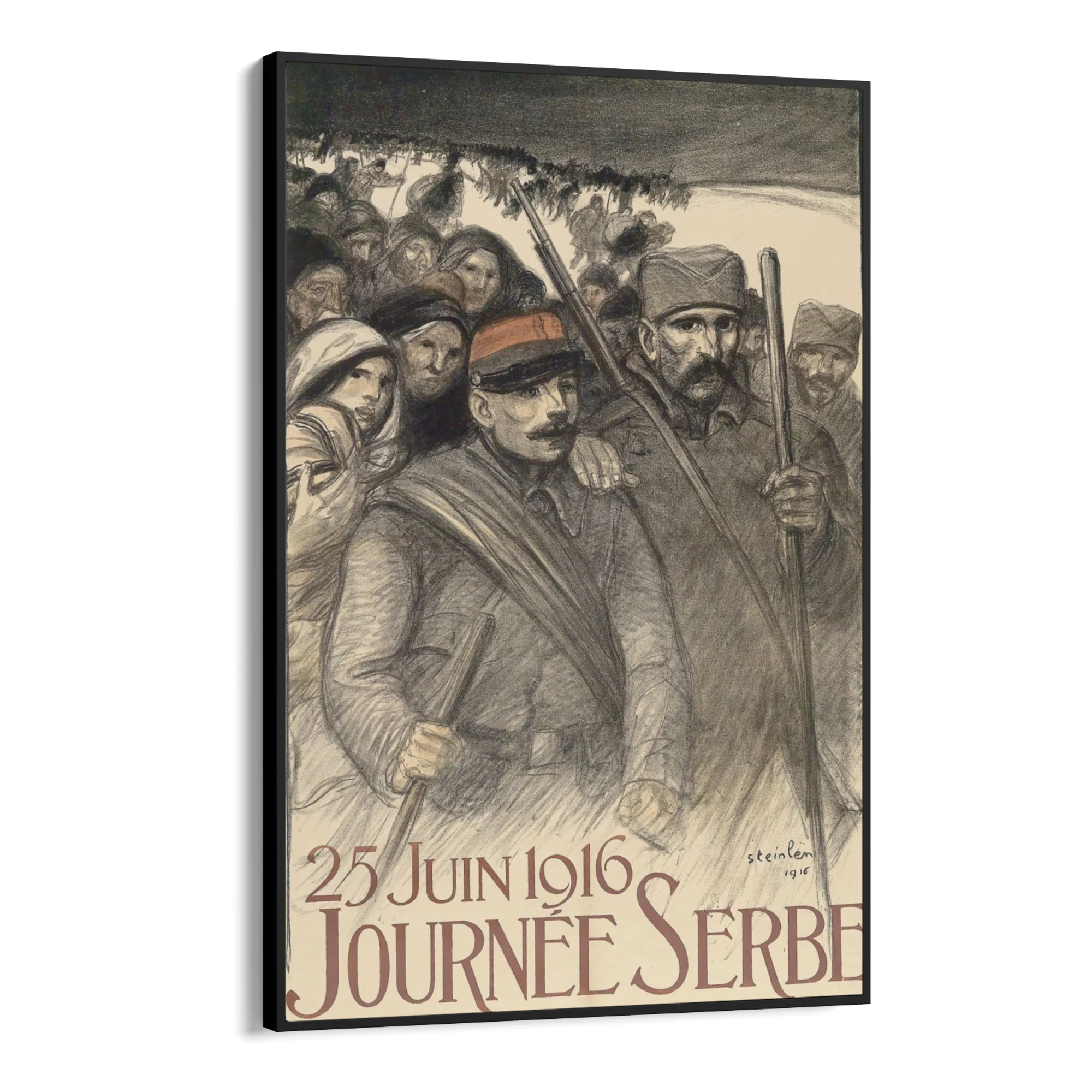 Giorno della Serbia, Théophile Steinlen - Image 9