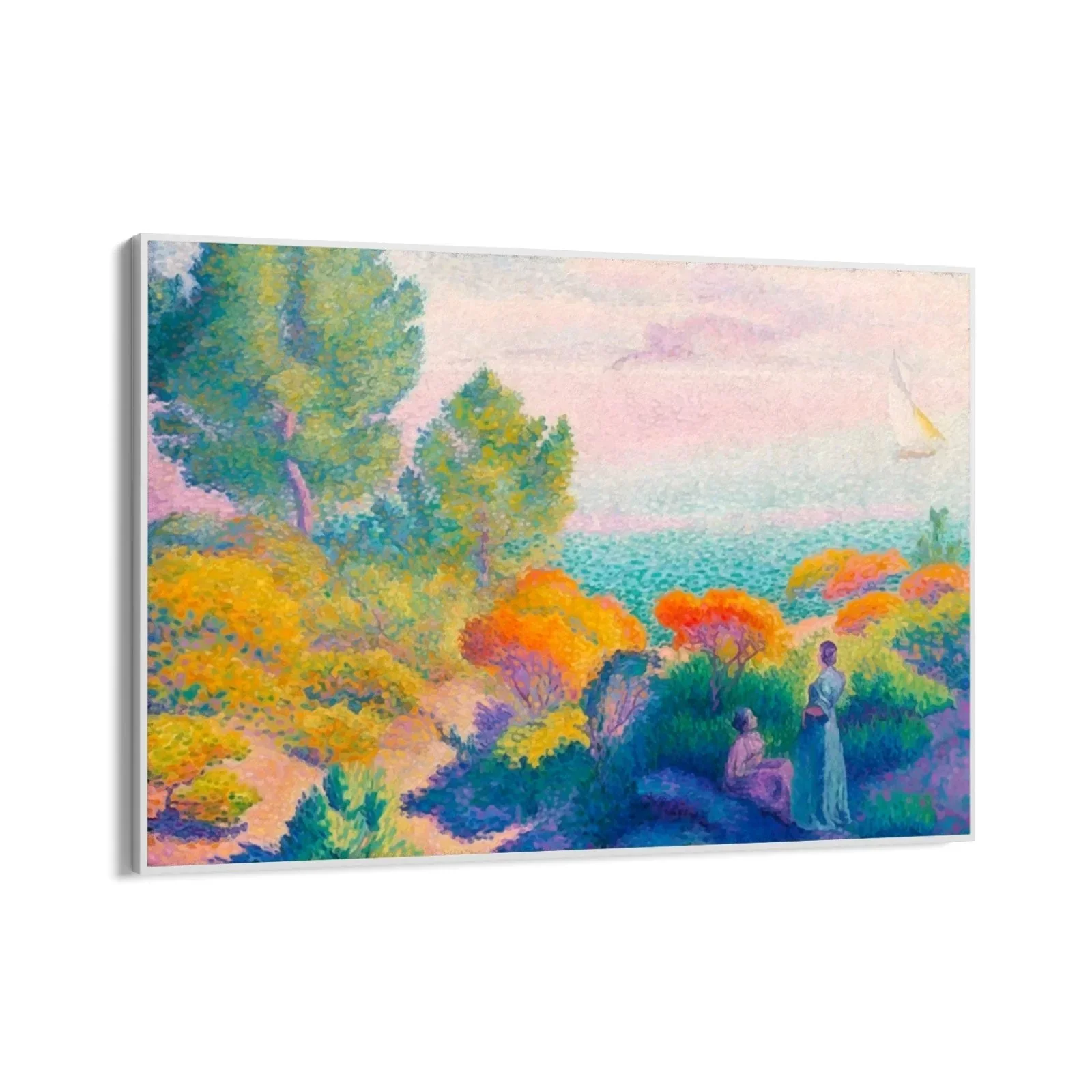 Due donne sulla riva del Mediterraneo, Henri Edmond Cross (1896) - Image 10