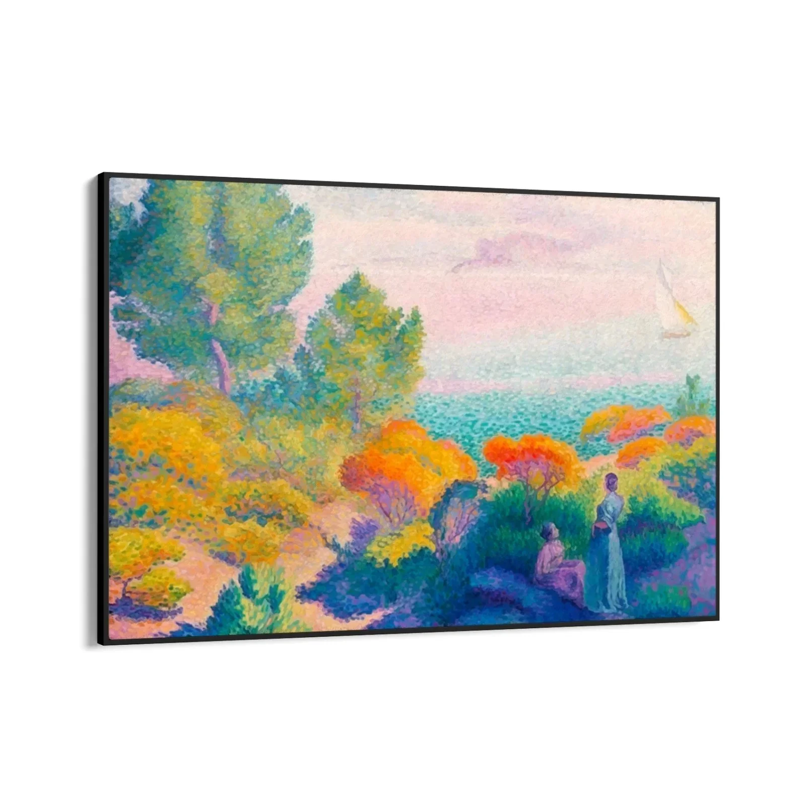 Due donne sulla riva del Mediterraneo, Henri Edmond Cross (1896) - Image 7