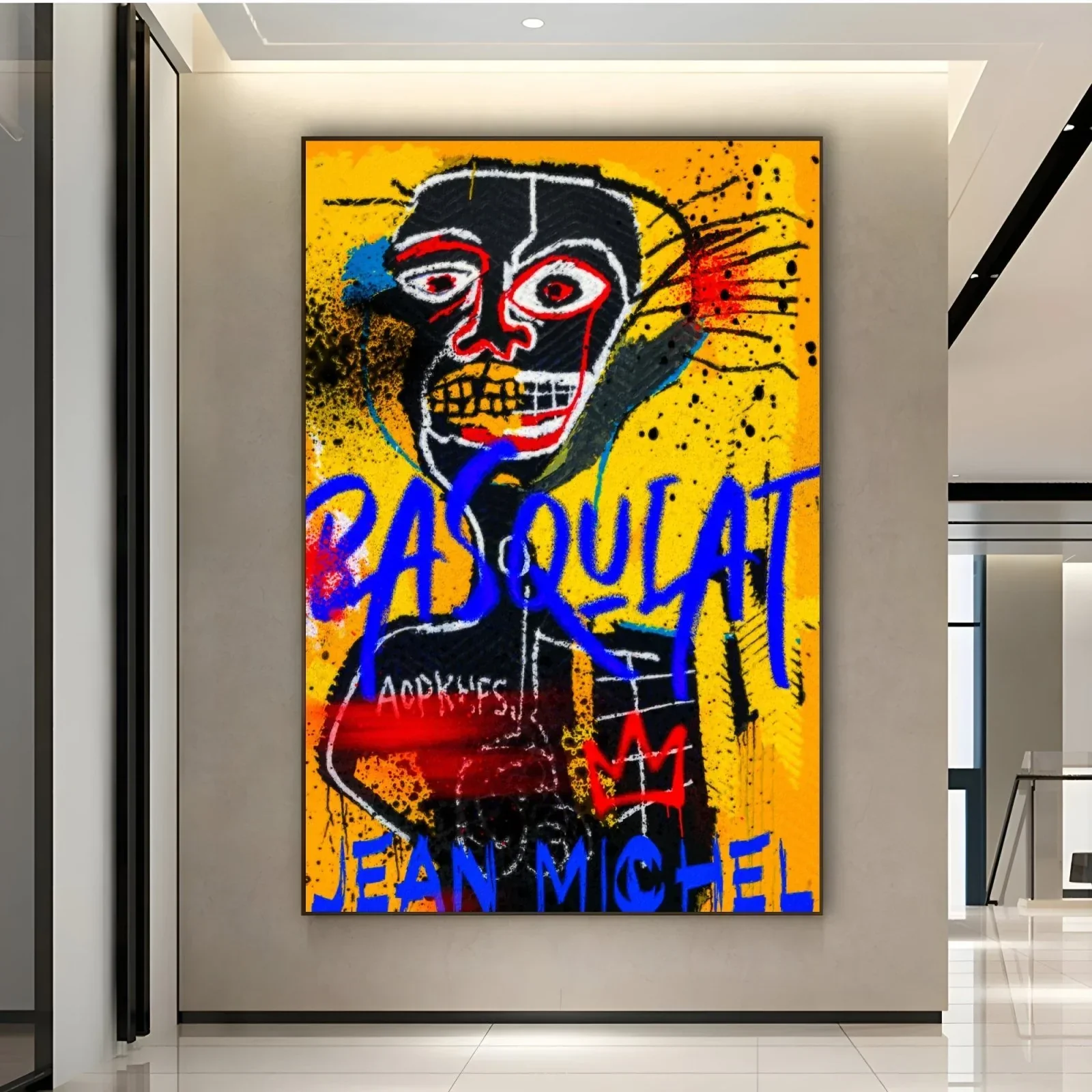 Jean Michel Basquiat Yellow - Image 2