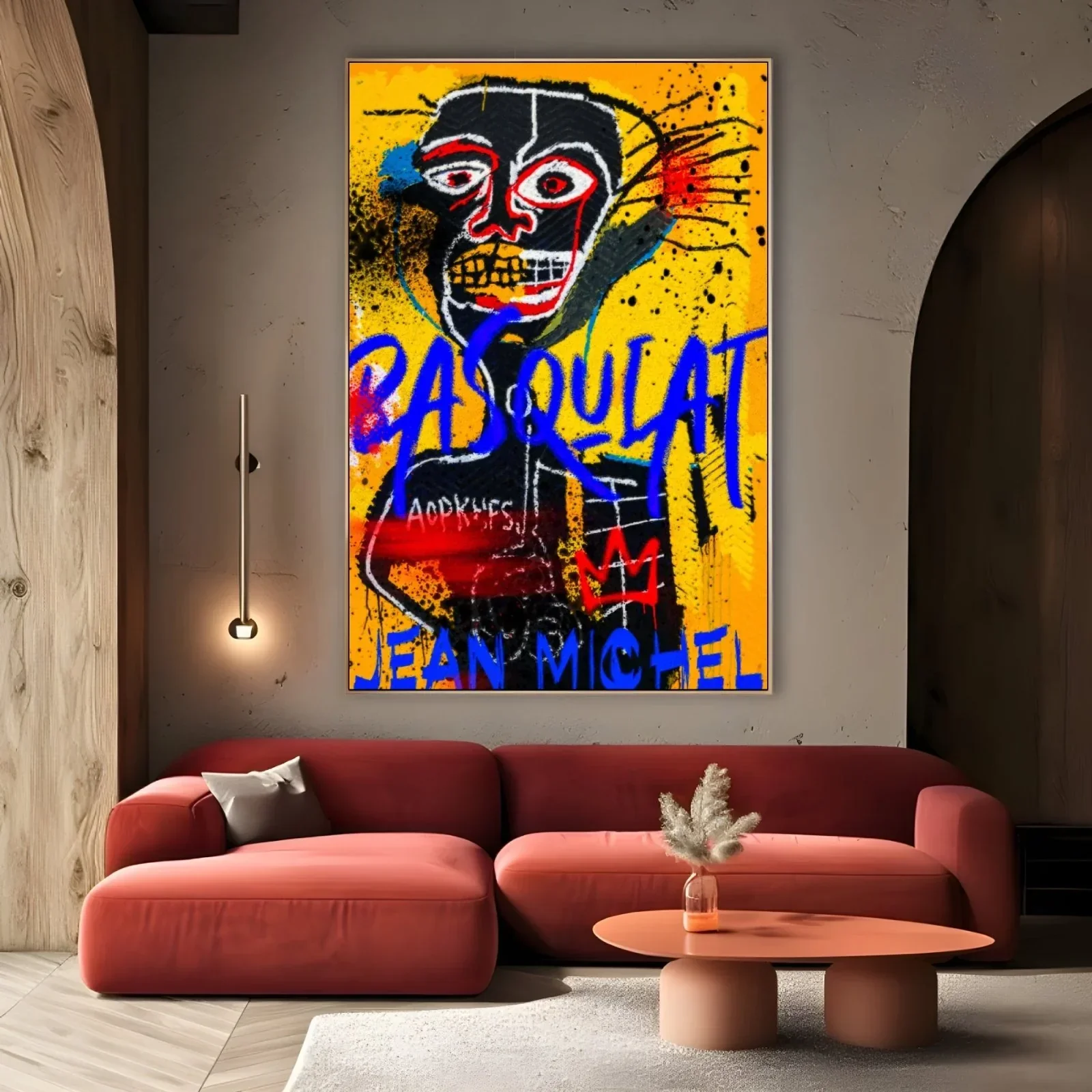 Jean Michel Basquiat Yellow - Image 3