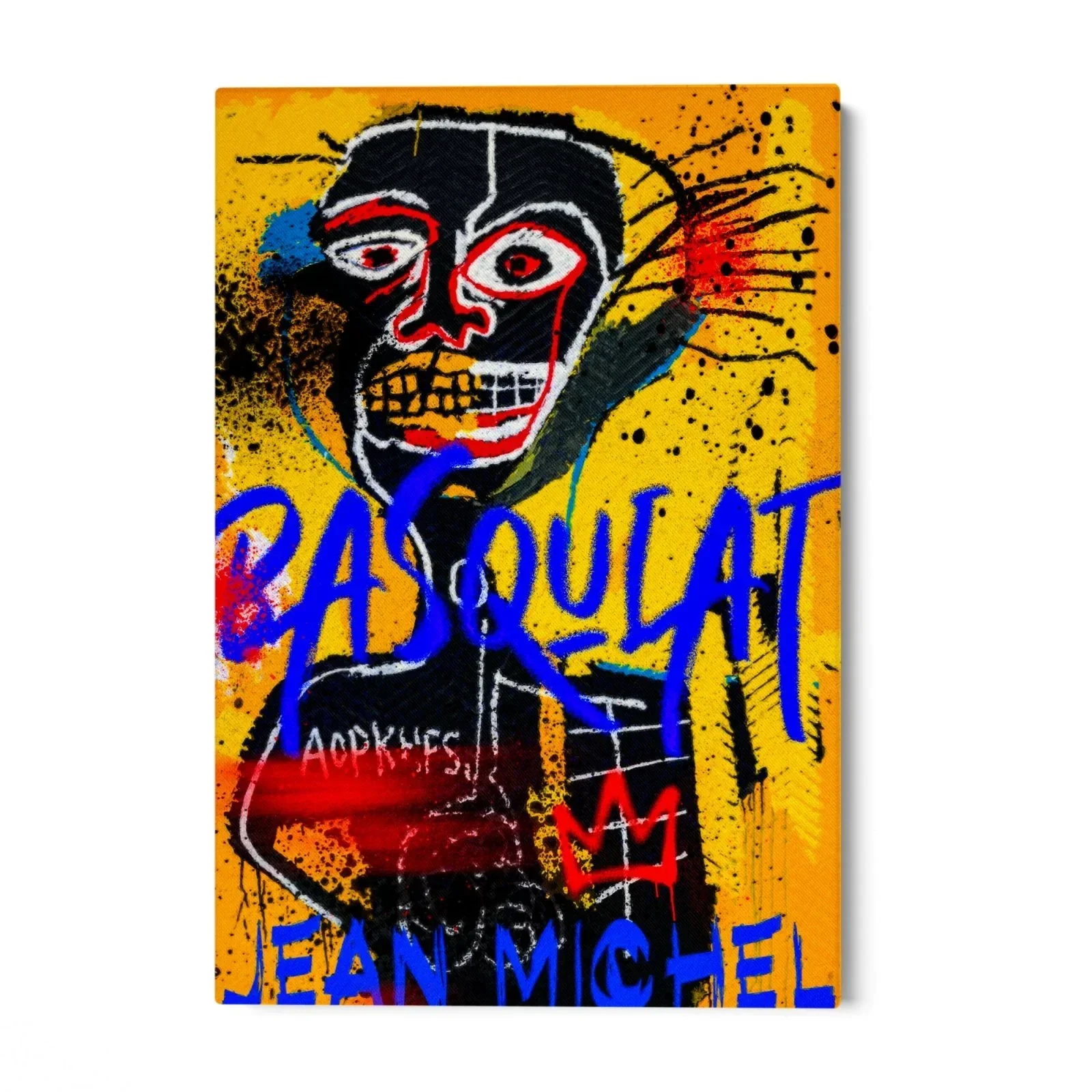 Jean Michel Basquiat Yellow - Image 4