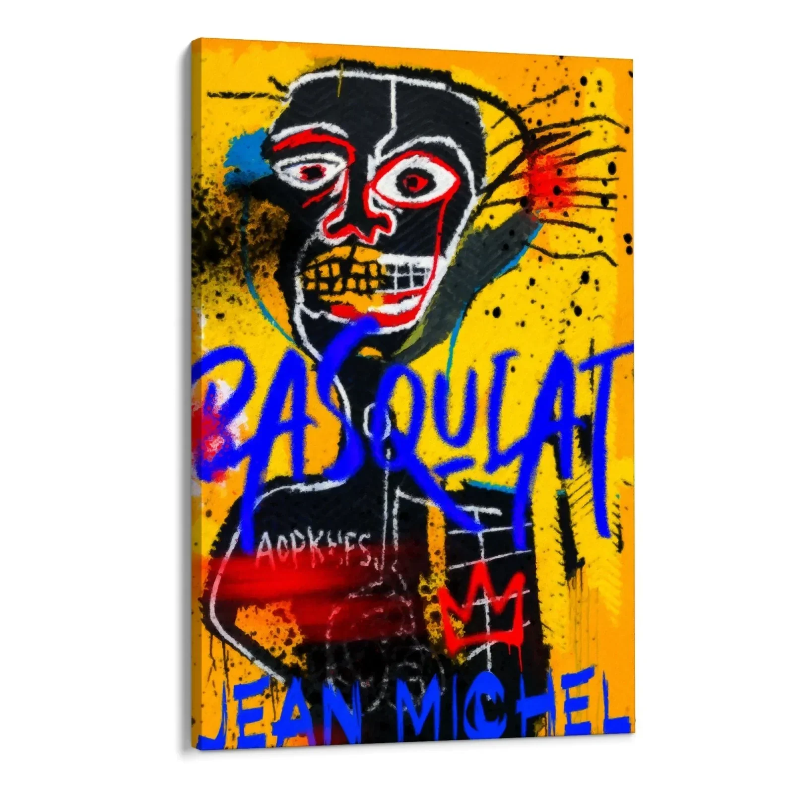 Jean Michel Basquiat Yellow - Image 5
