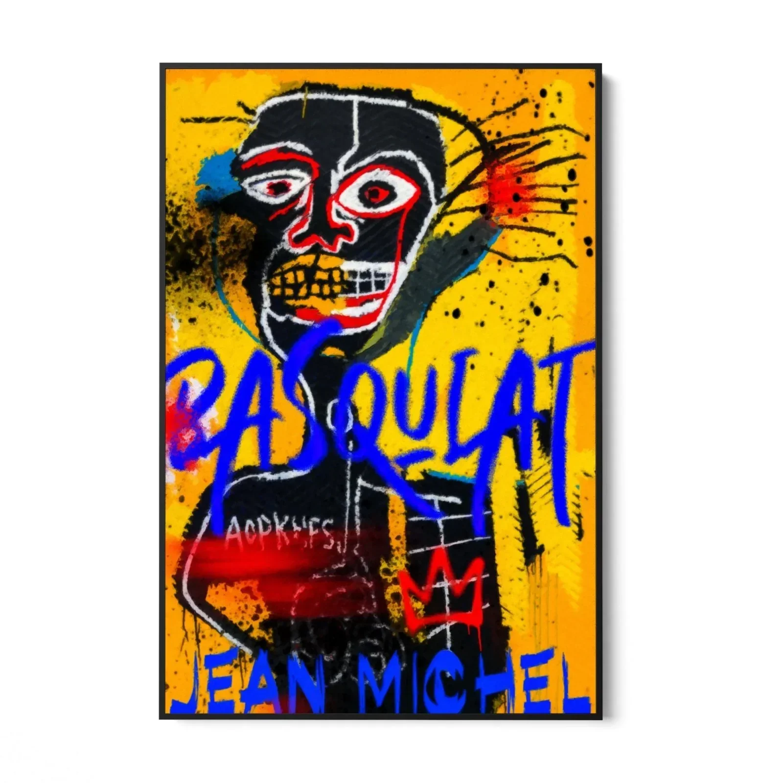 Jean Michel Basquiat Yellow - Image 6