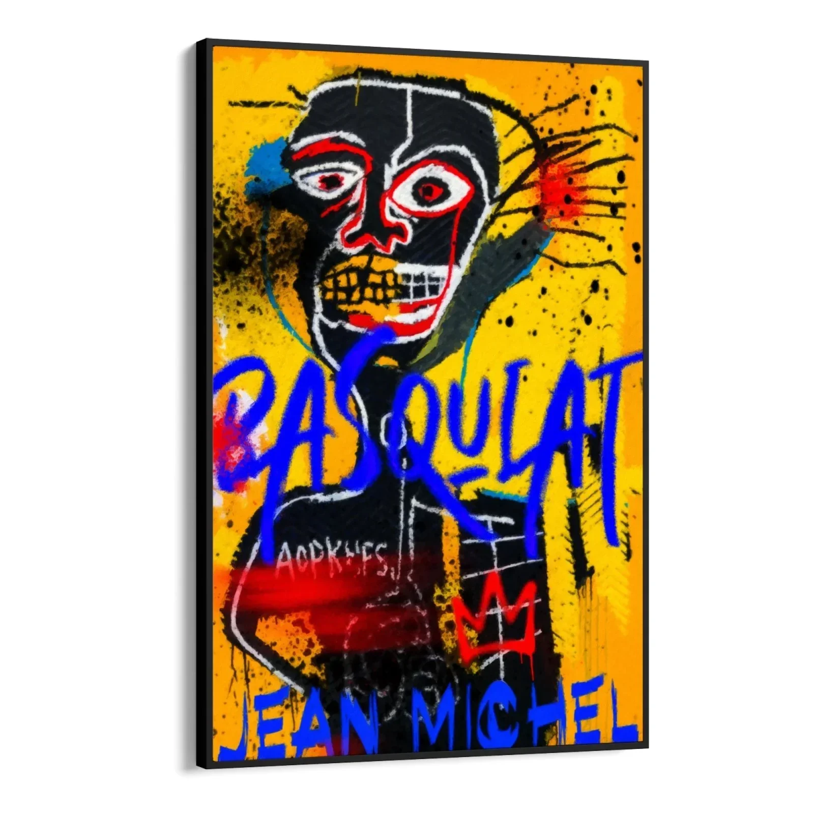 Jean Michel Basquiat Yellow - Image 7
