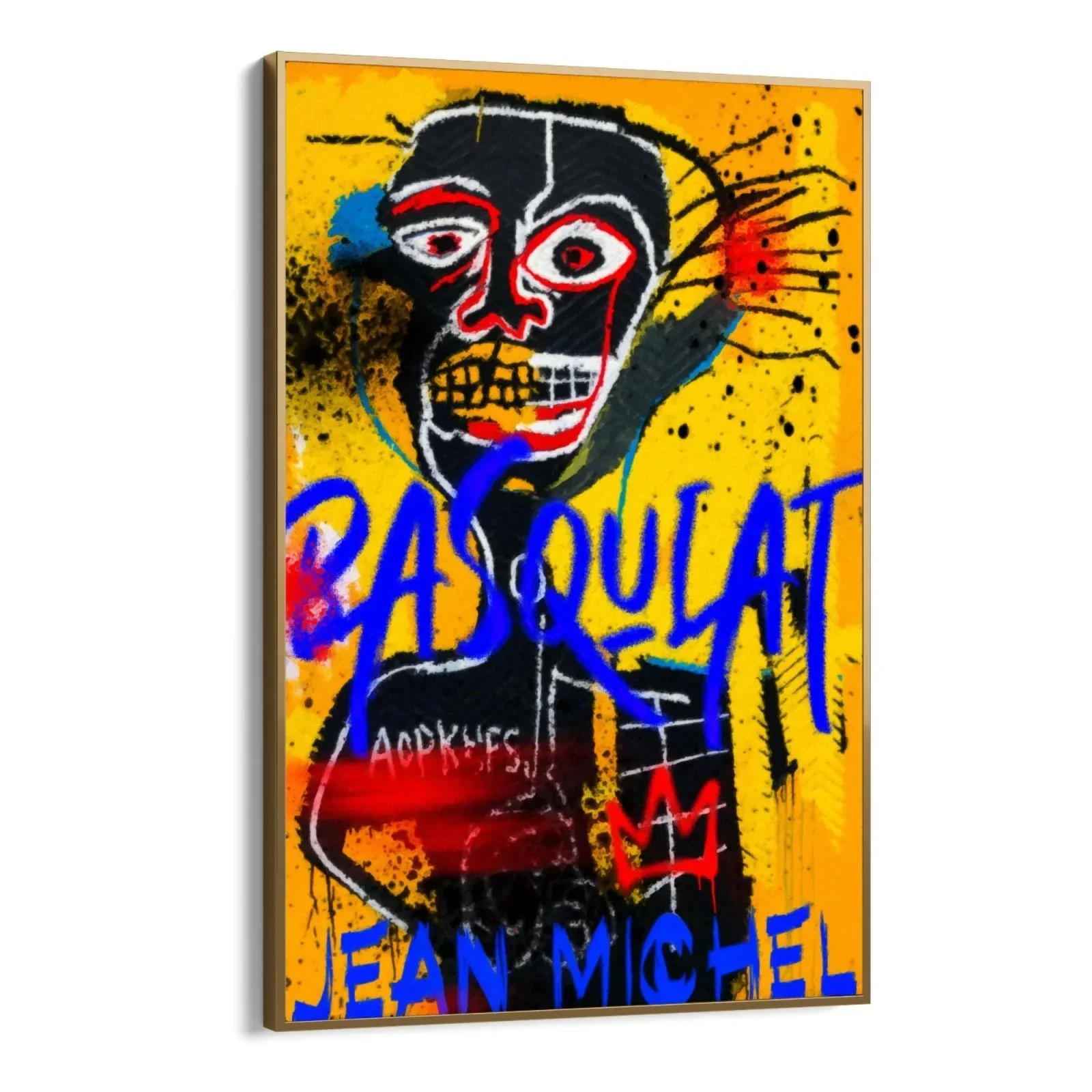 Jean Michel Basquiat Yellow - Image 9