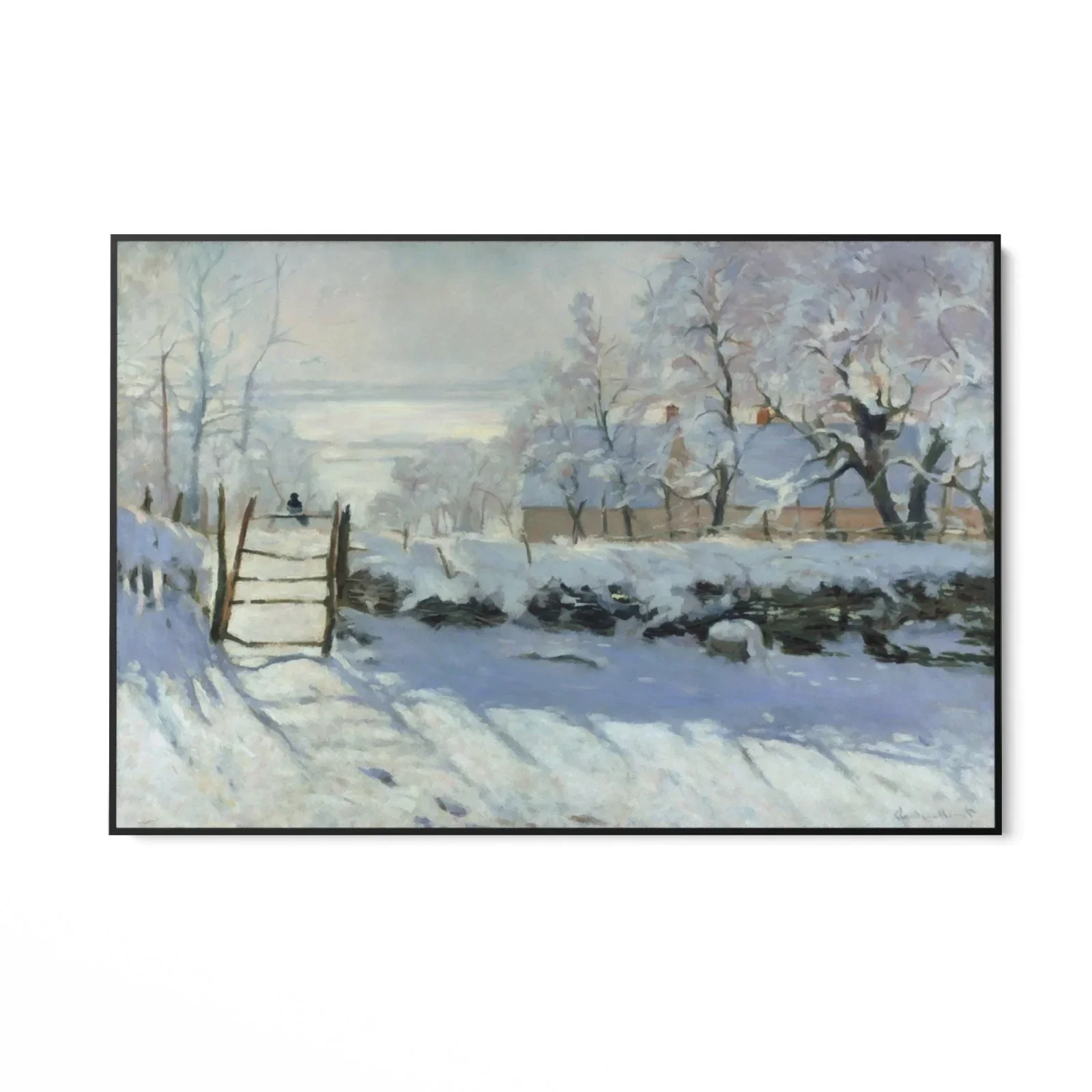 La gazza, Claude Monet - Image 5