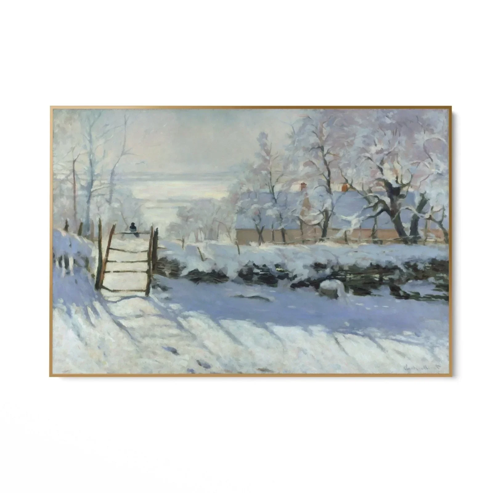 La gazza, Claude Monet - Image 7