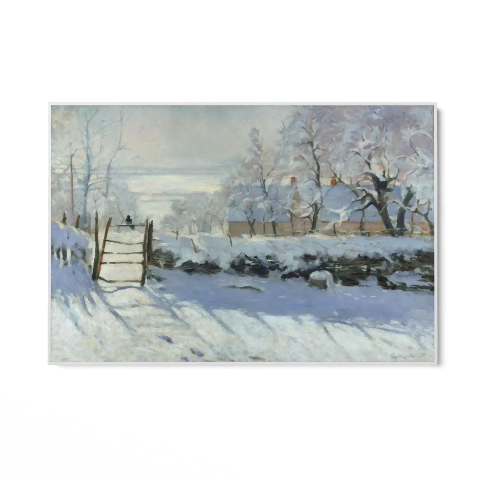 La gazza, Claude Monet - Image 9