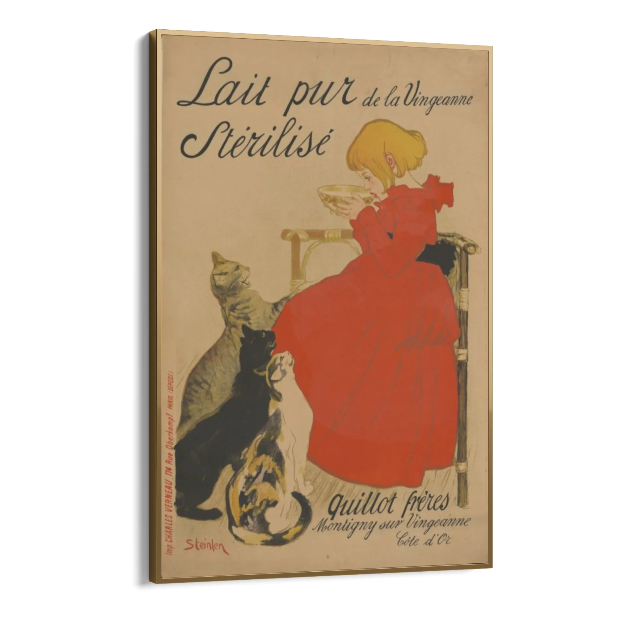 Lait pur stérilisé, Théophile Steinlen - Image 10