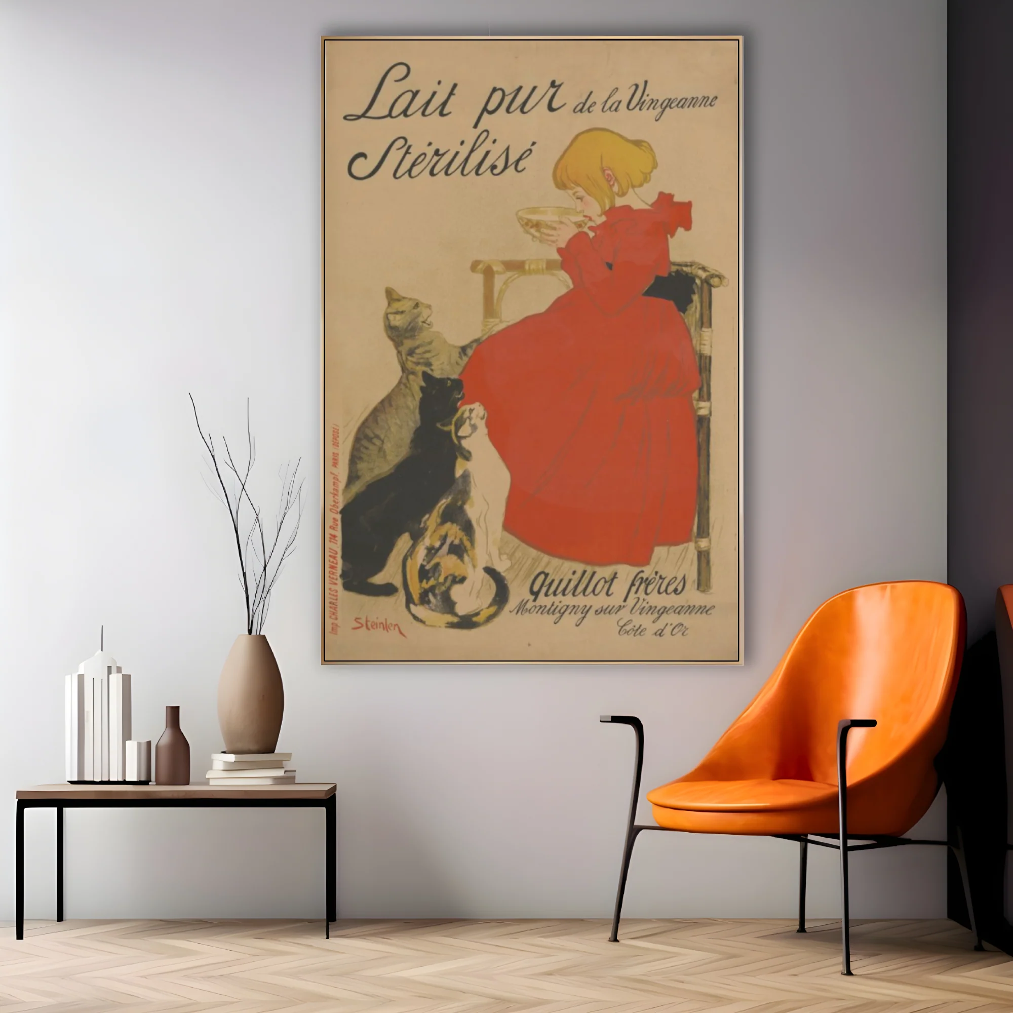 Lait pur stérilisé, Théophile Steinlen - Image 3