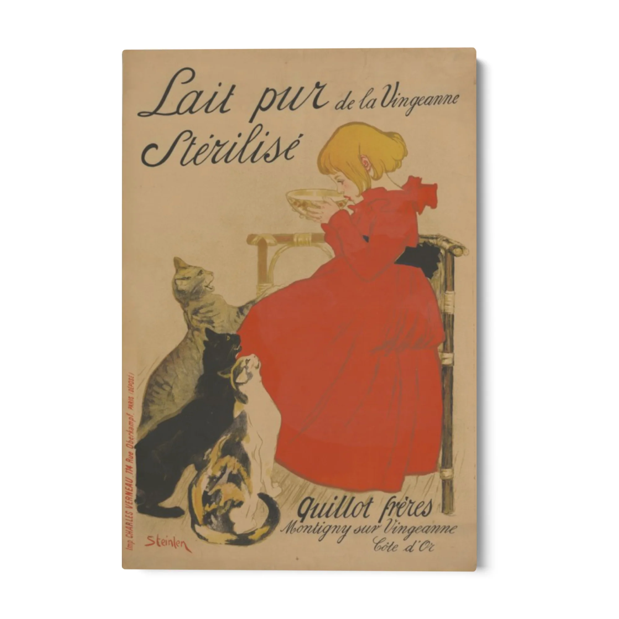 Lait pur stérilisé, Théophile Steinlen - Image 4