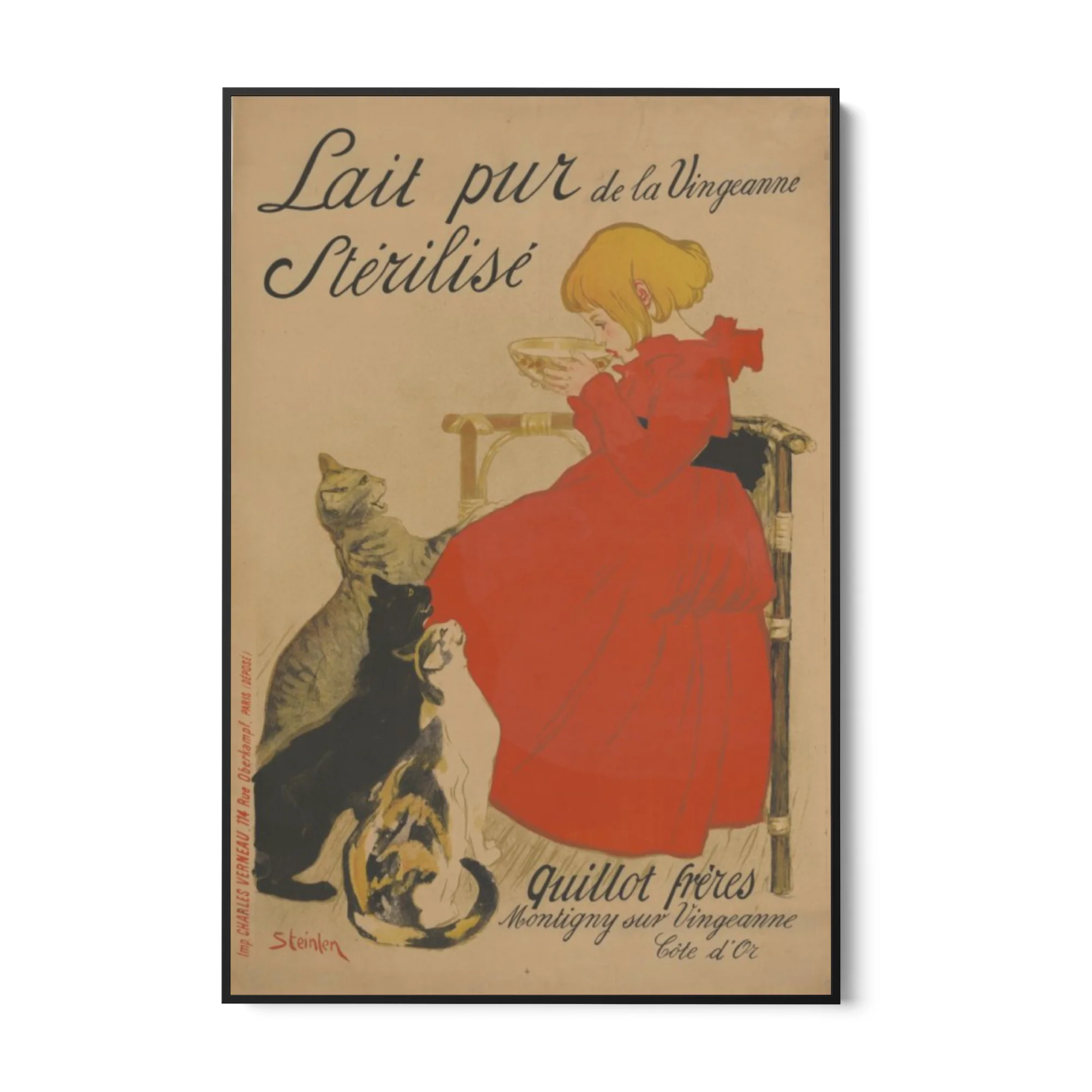 Lait pur stérilisé, Théophile Steinlen - Image 5