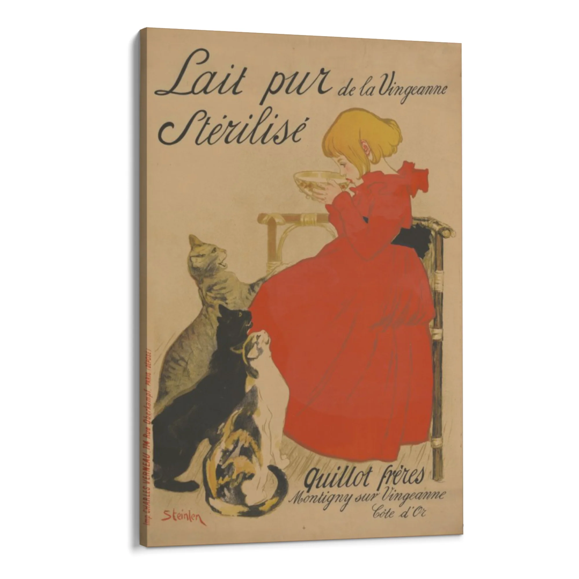 Lait pur stérilisé, Théophile Steinlen - Image 8
