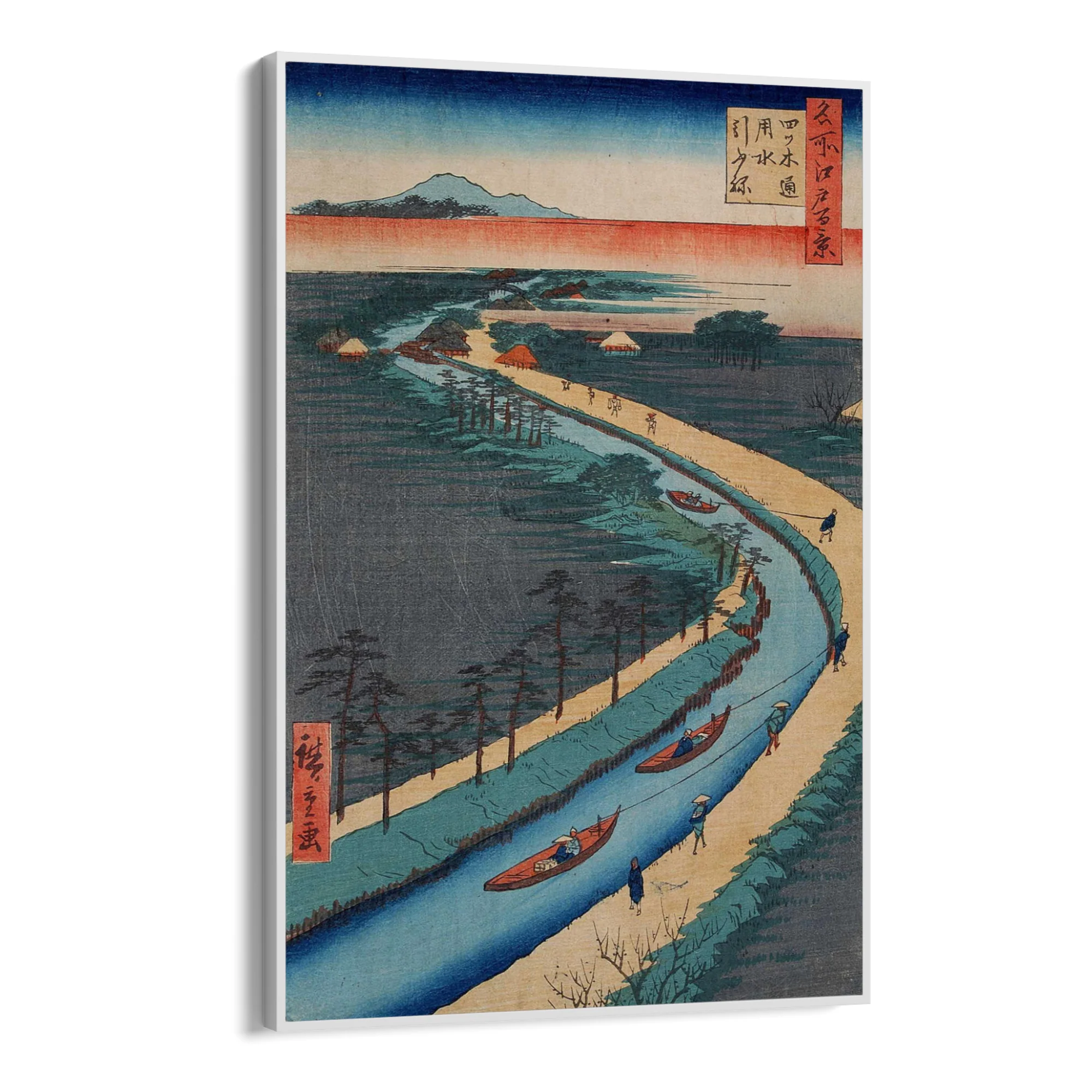 Le Cento vedute famose di Edo XXXIII, Utagawa Hiroshige - Image 11