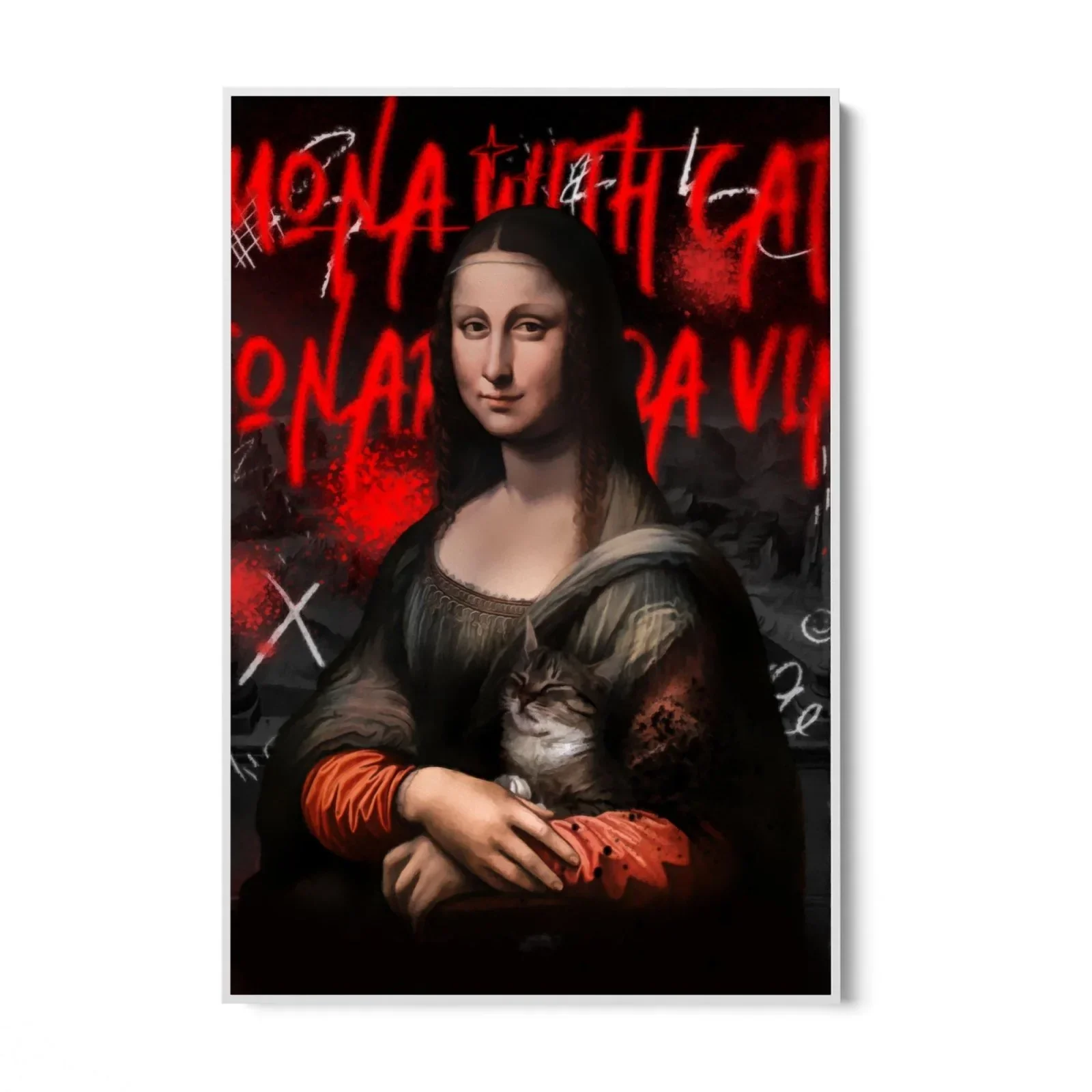 Mona Lisa Graffiti - Image 10