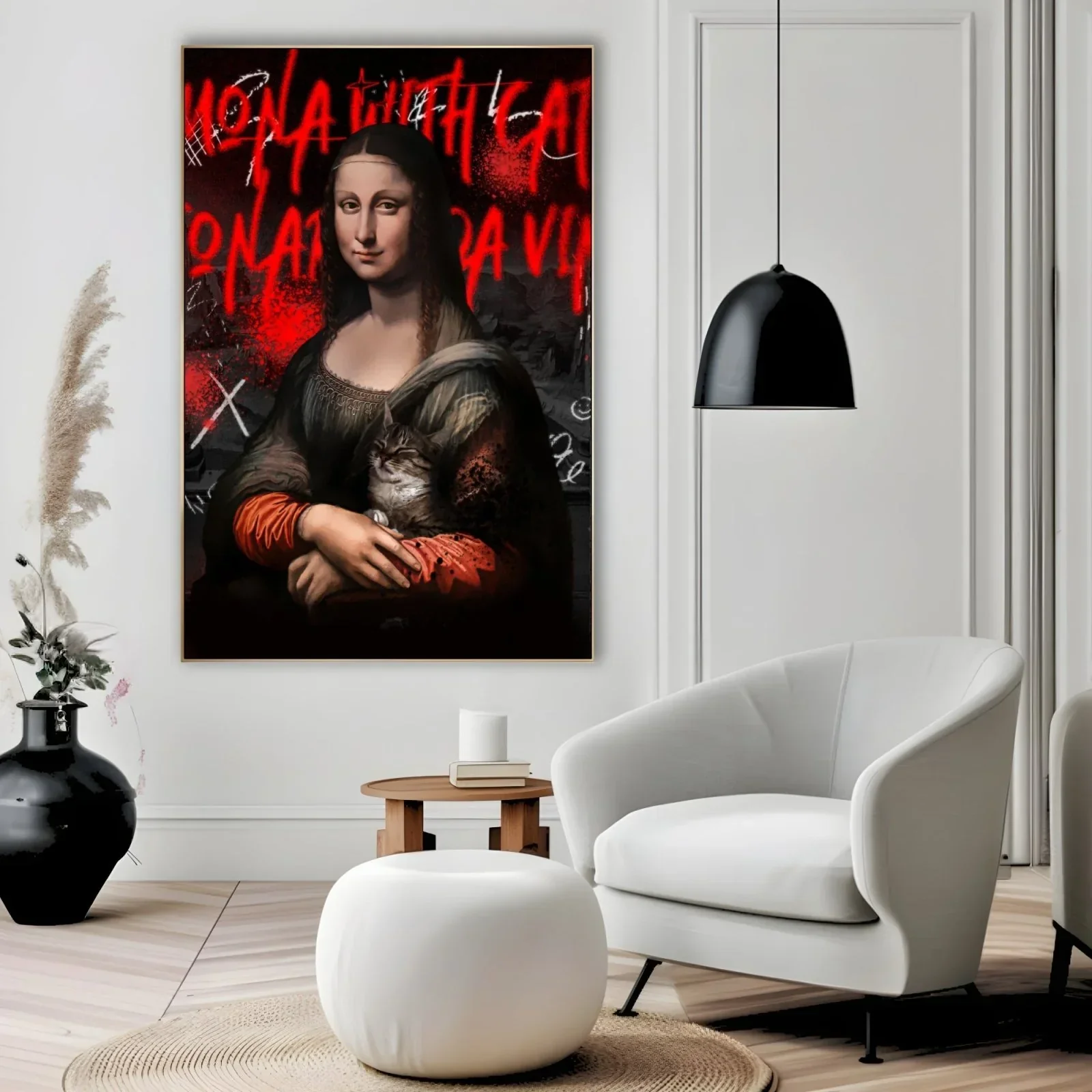Mona Lisa Graffiti - Image 3