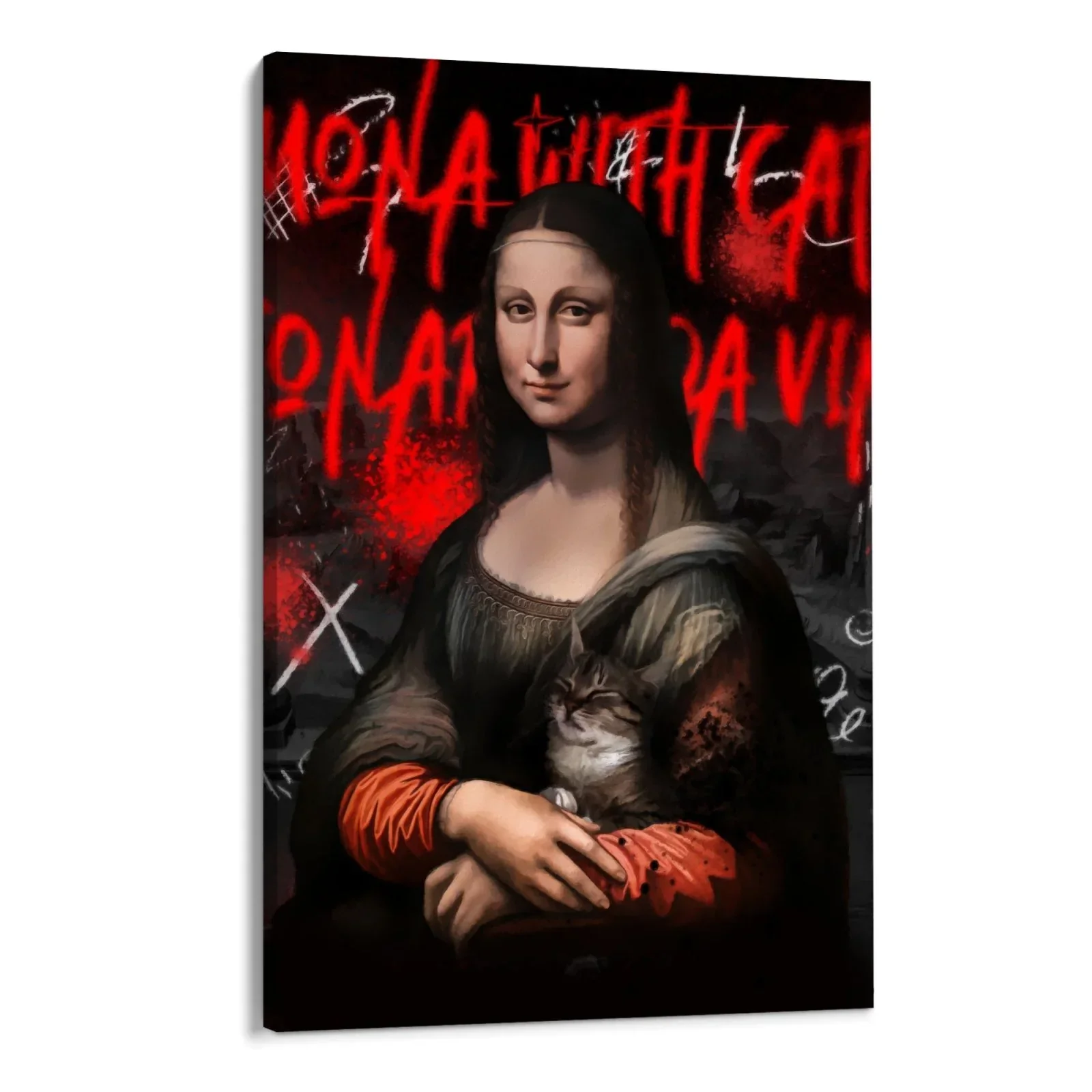 Mona Lisa Graffiti - Image 5