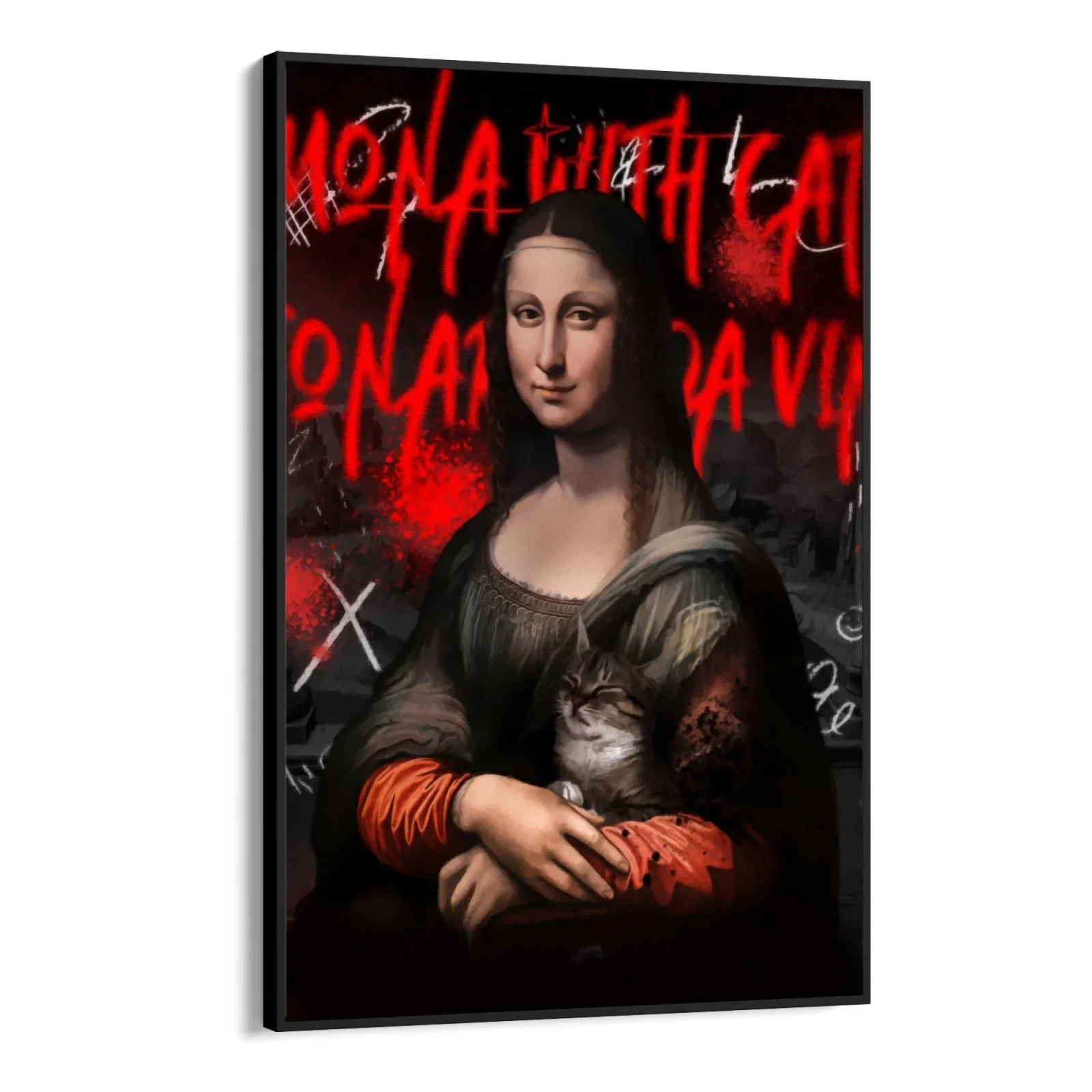 Mona Lisa Graffiti - Image 7