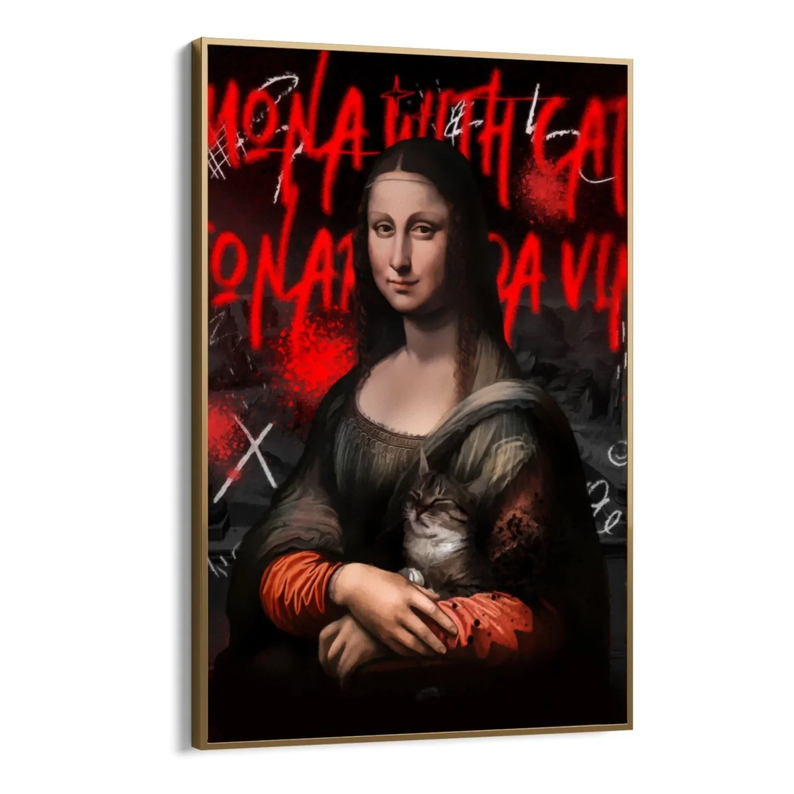 Mona Lisa Graffiti - Image 9