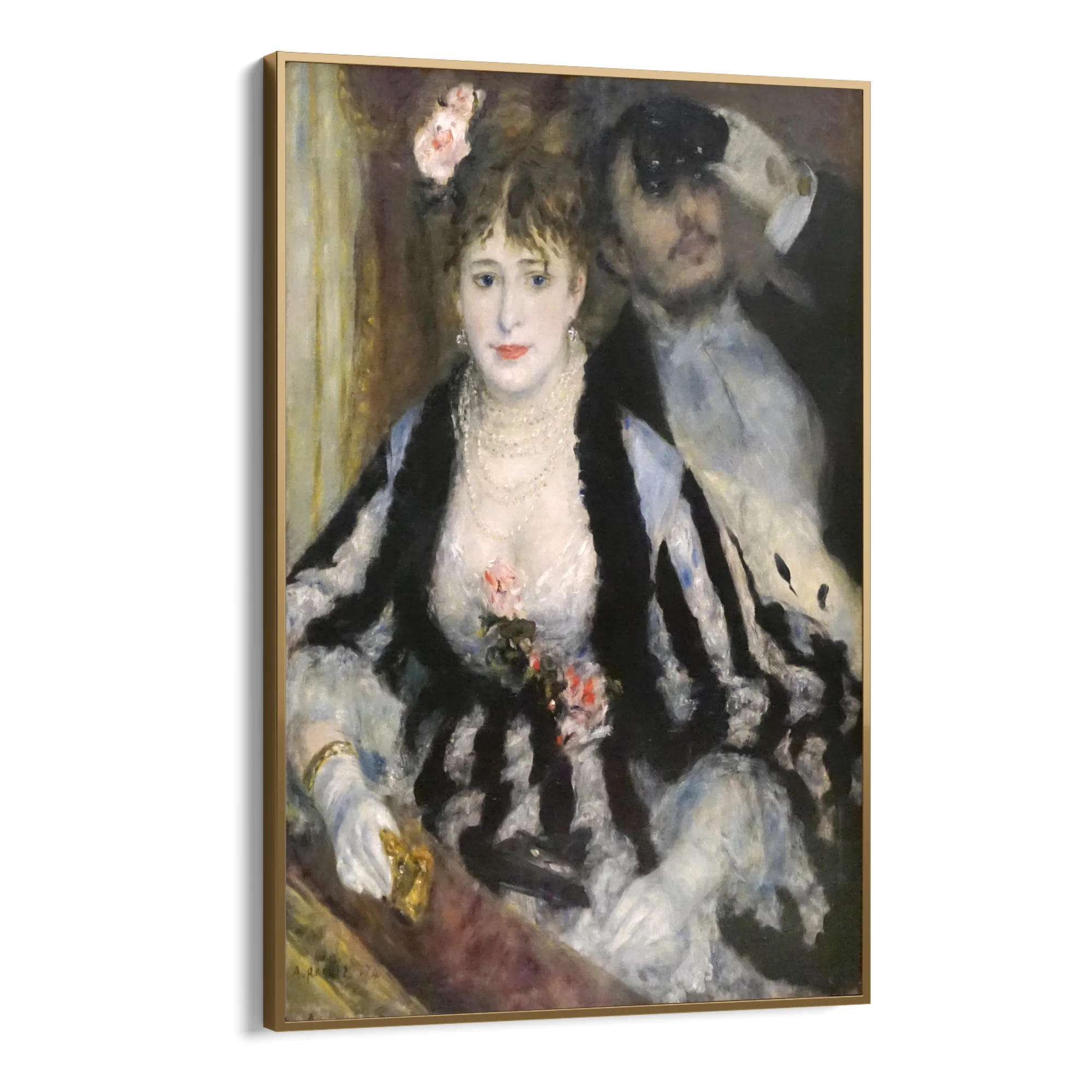 Nella Loggia del Teatro, Pierre Auguste Renoir - Image 10