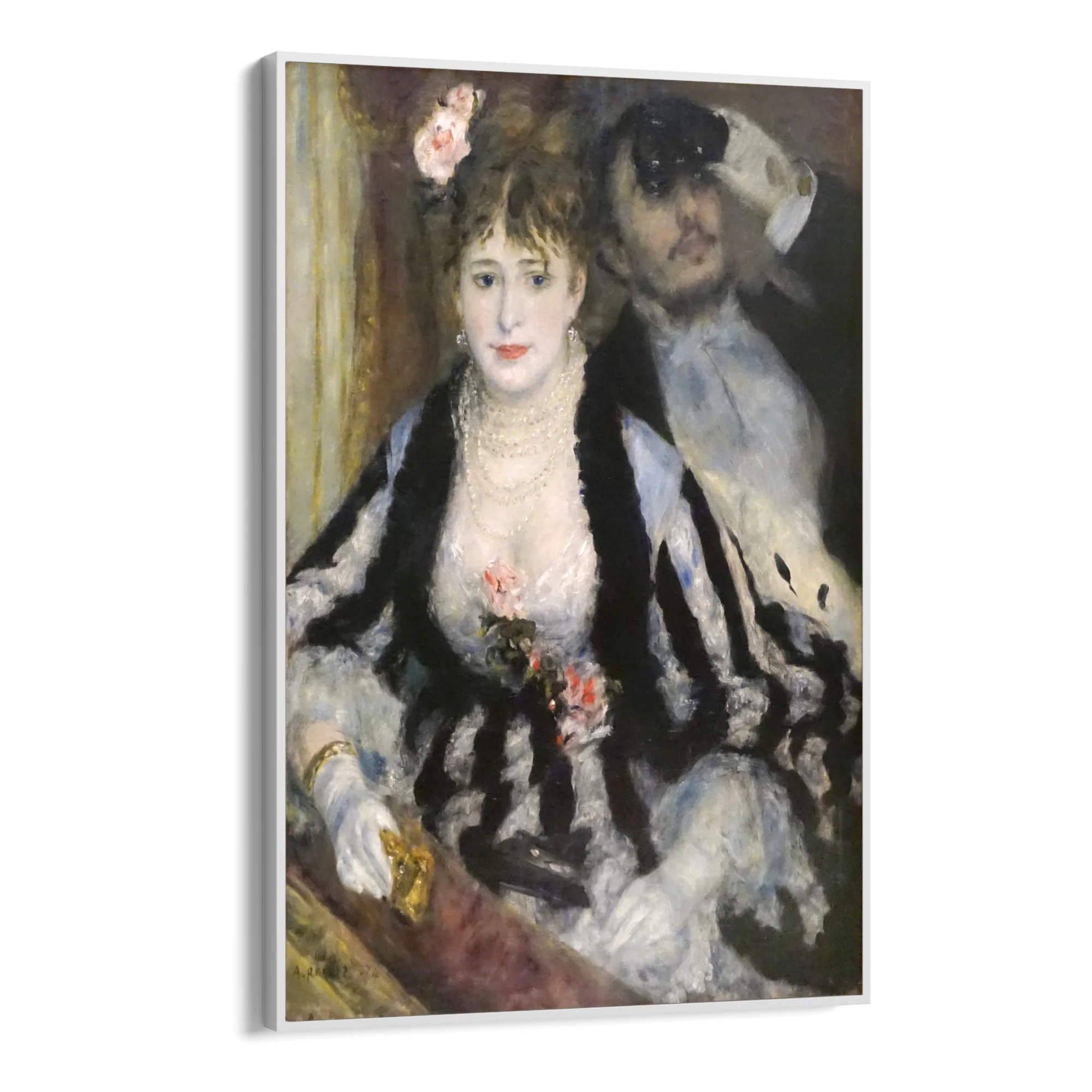 Nella Loggia del Teatro, Pierre Auguste Renoir - Image 11