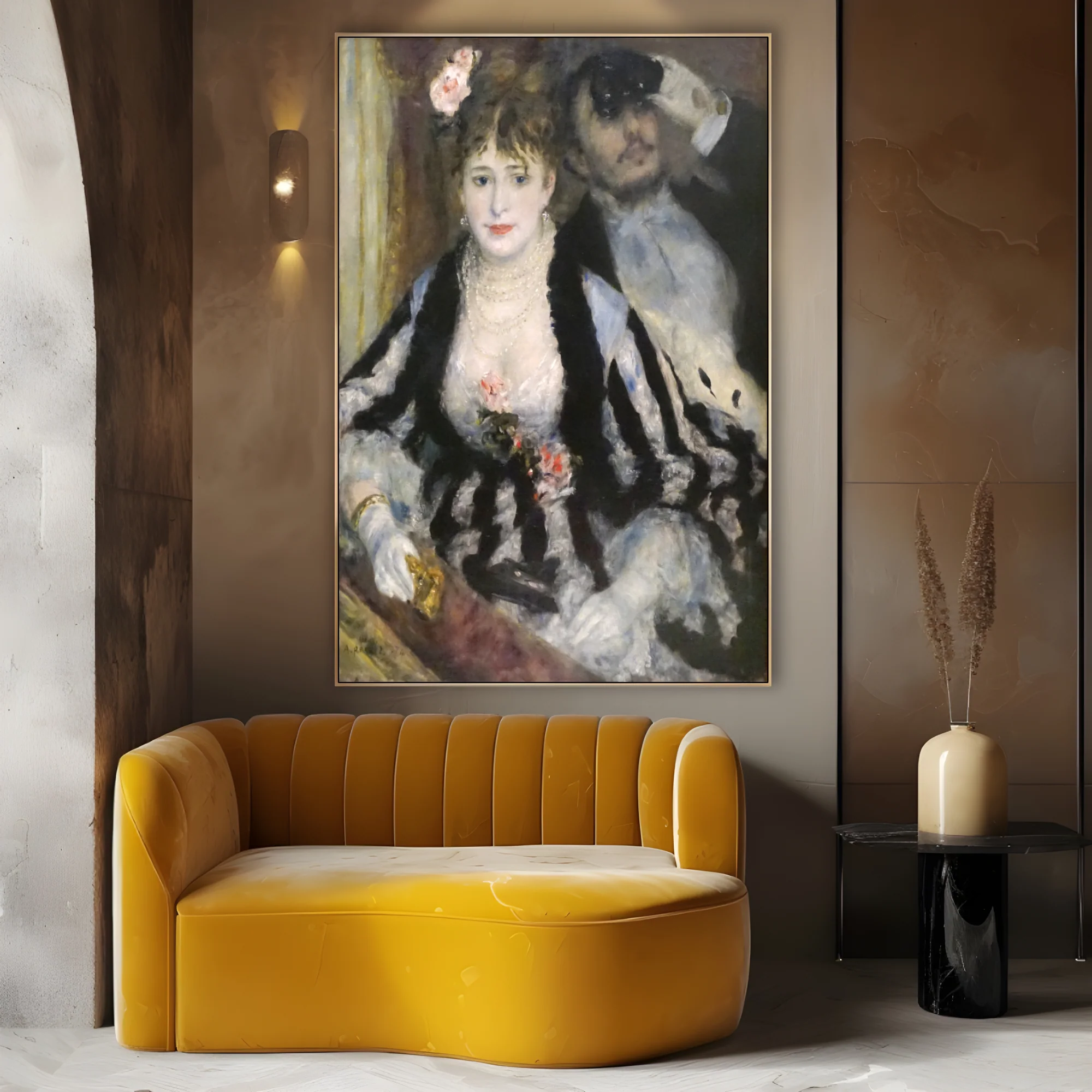 Nella Loggia del Teatro, Pierre Auguste Renoir - Image 2