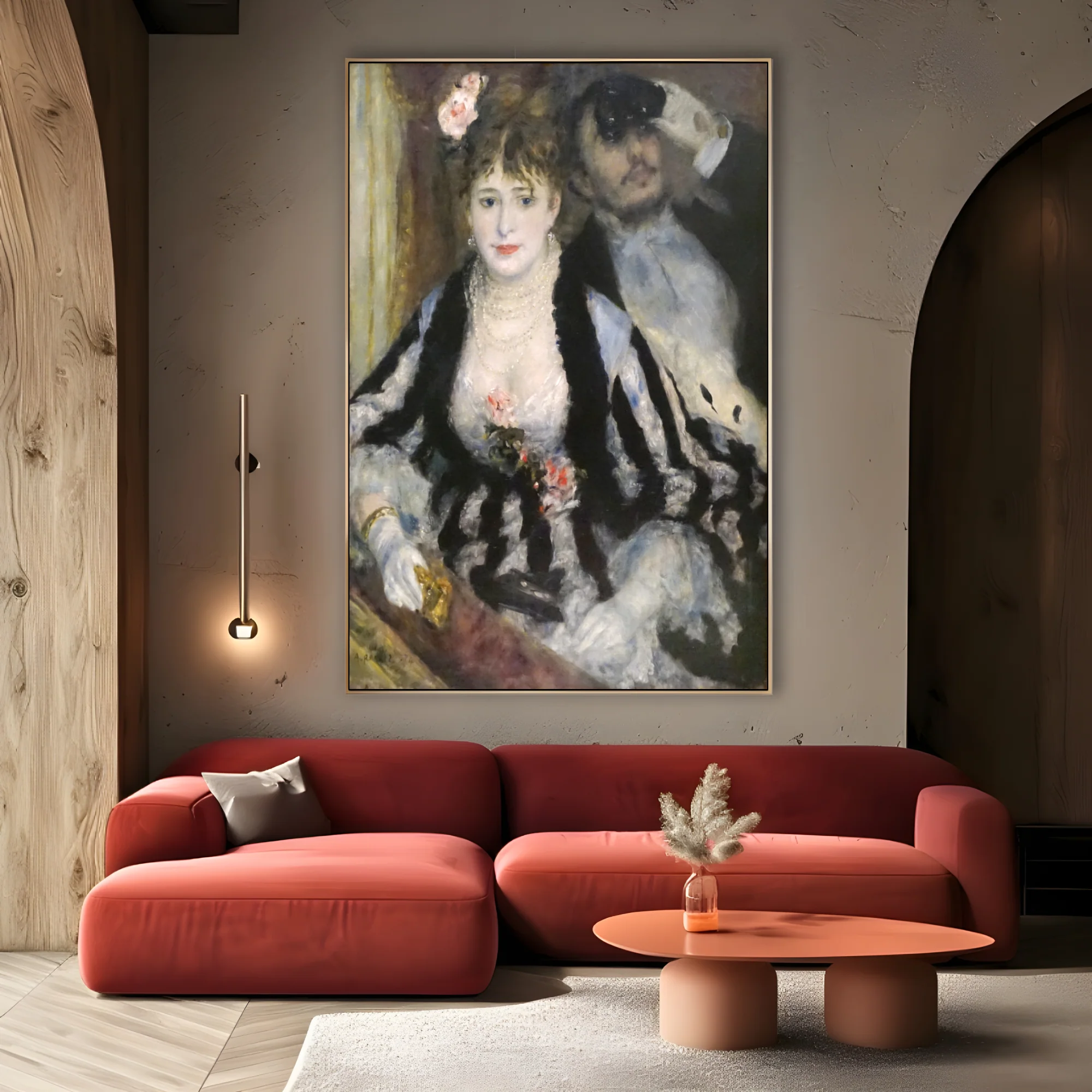 Nella Loggia del Teatro, Pierre Auguste Renoir - Image 3