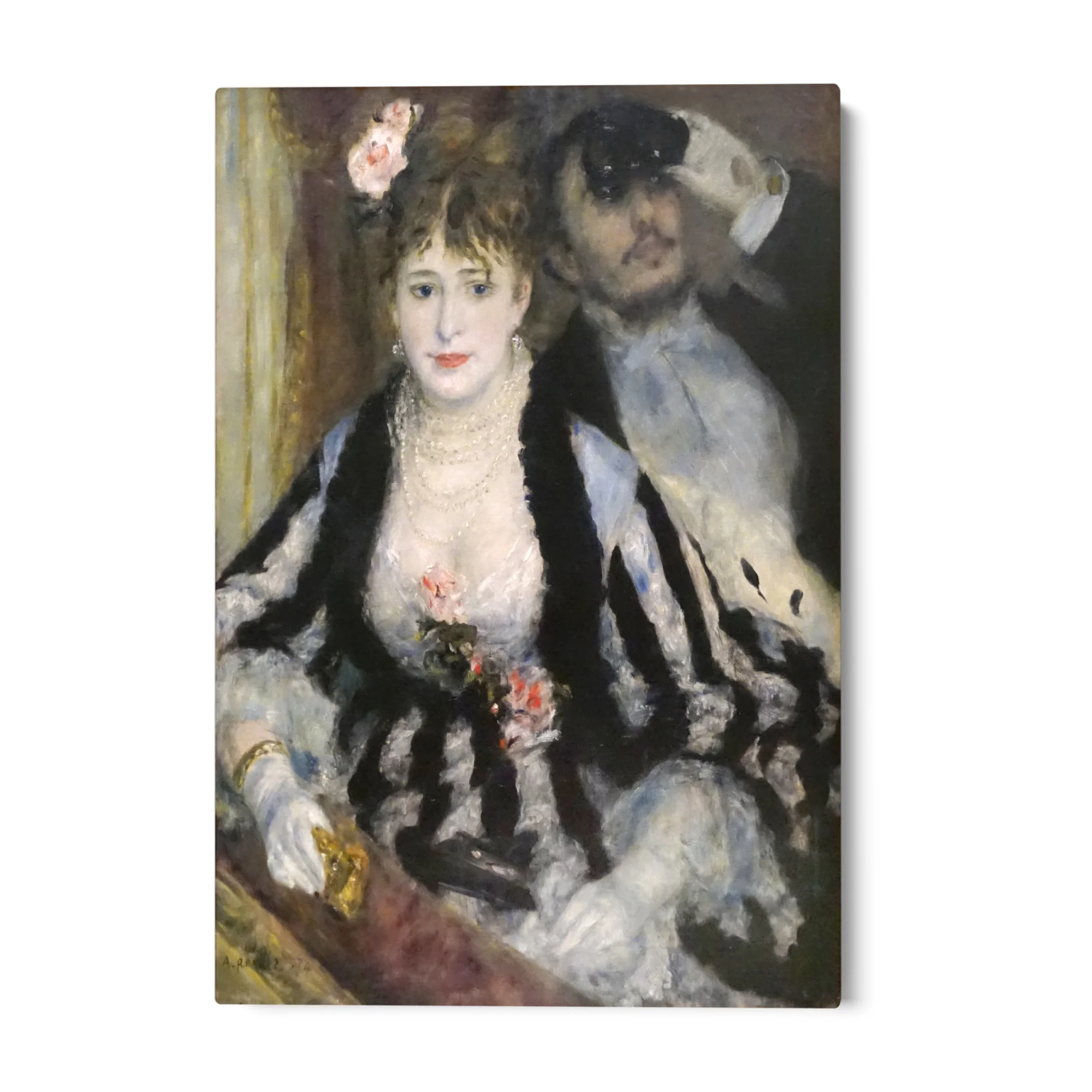 Nella Loggia del Teatro, Pierre Auguste Renoir - Image 4