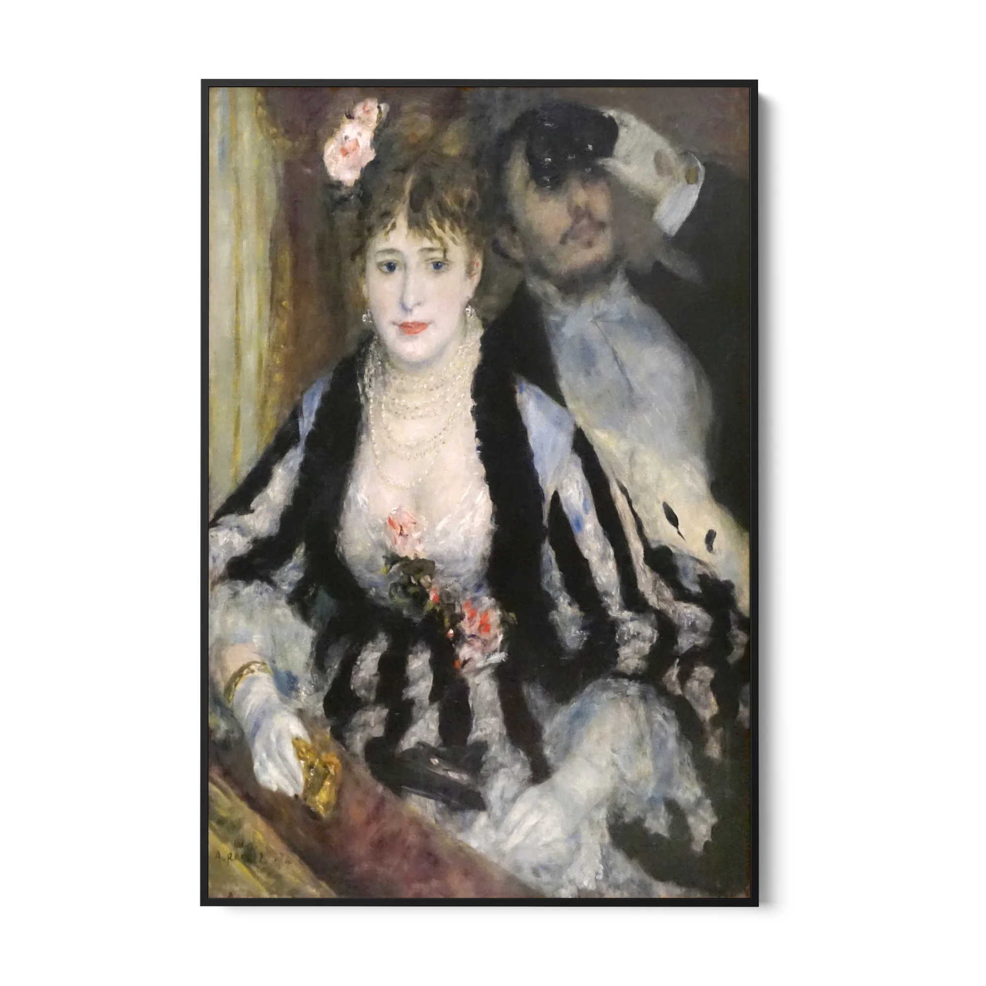 Nella Loggia del Teatro, Pierre Auguste Renoir - Image 5