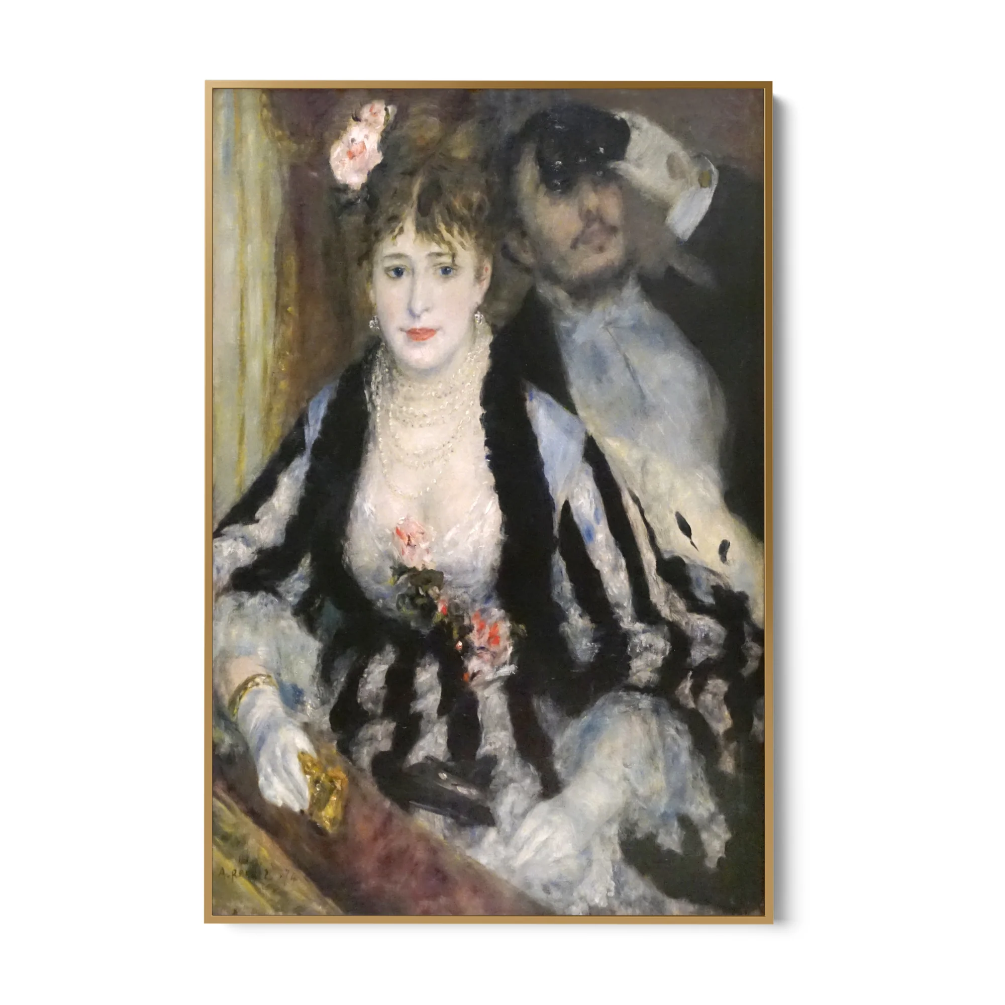 Nella Loggia del Teatro, Pierre Auguste Renoir - Image 6