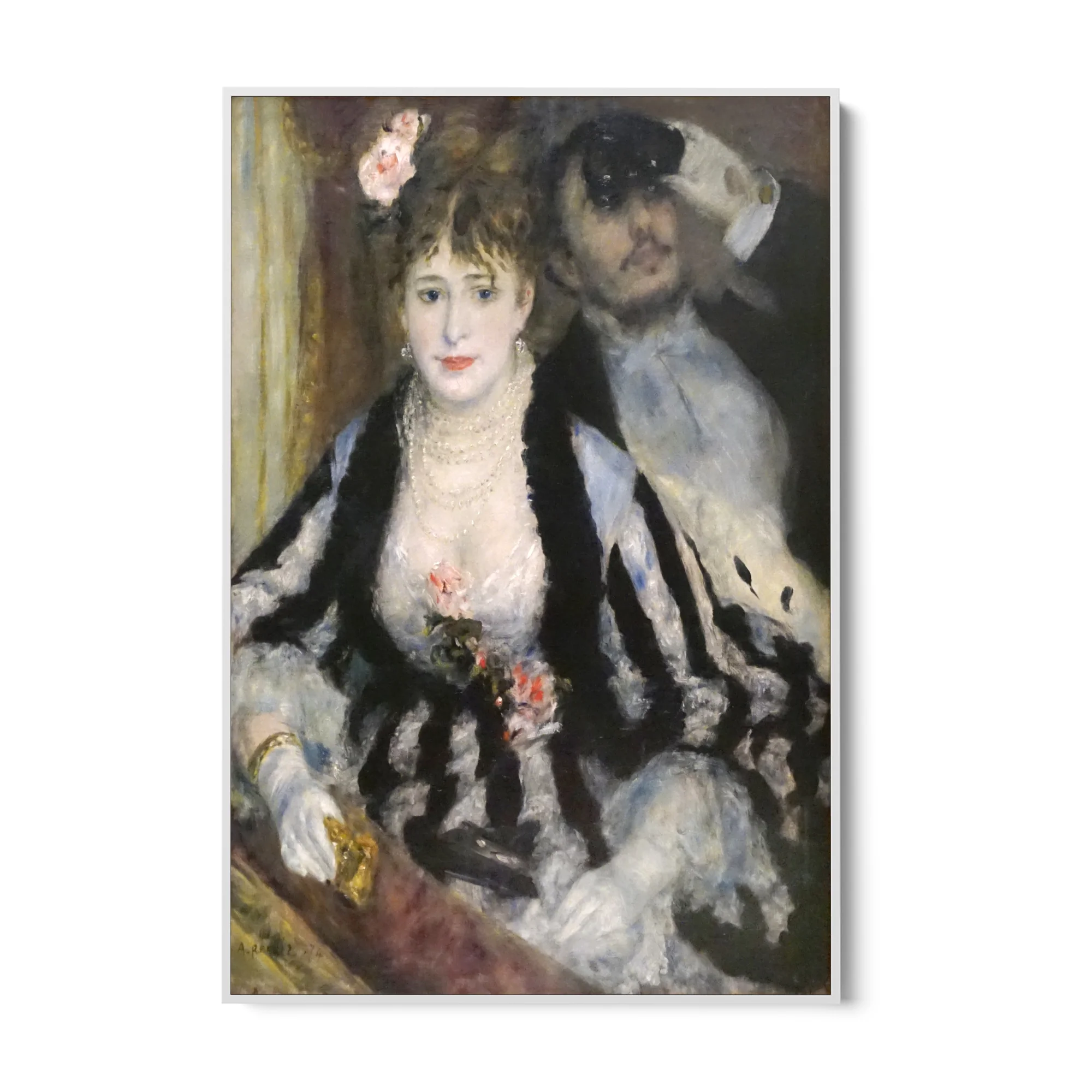 Nella Loggia del Teatro, Pierre Auguste Renoir - Image 7