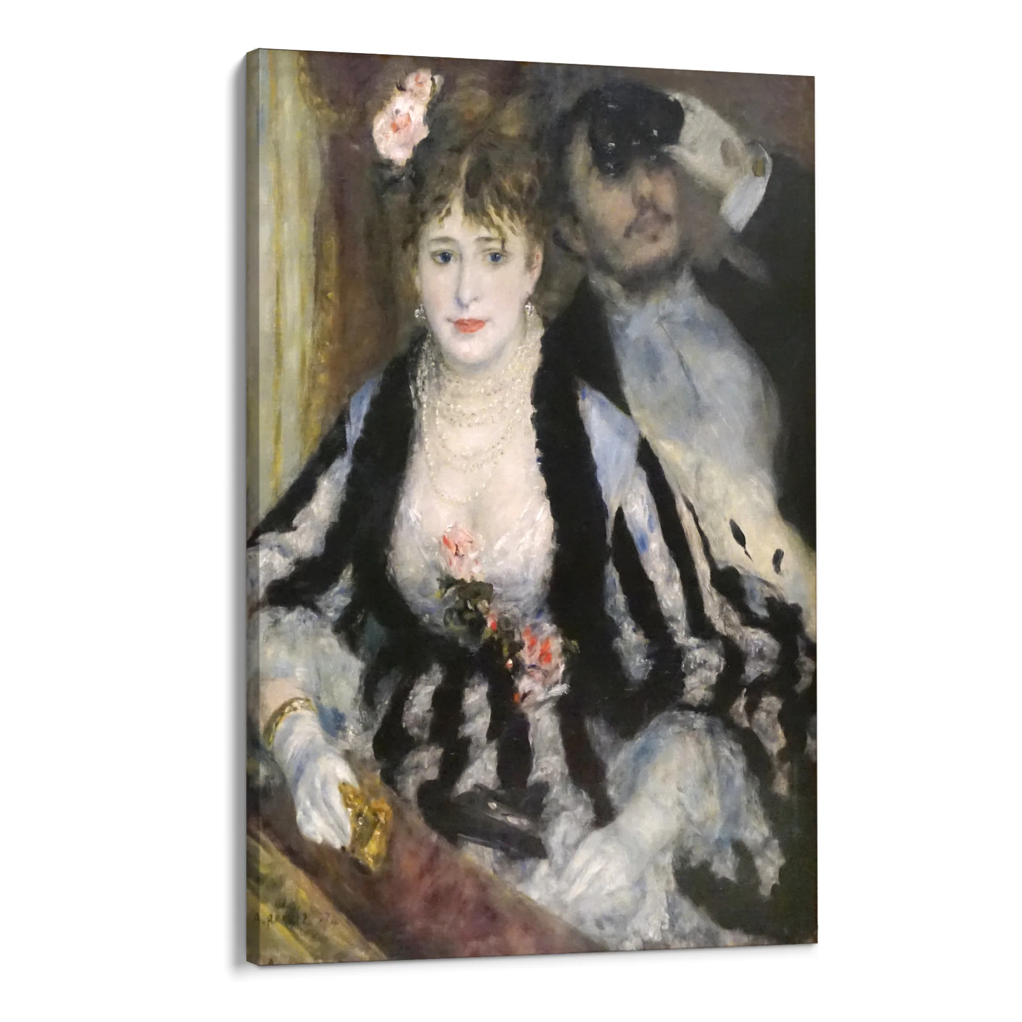Nella Loggia del Teatro, Pierre Auguste Renoir - Image 8