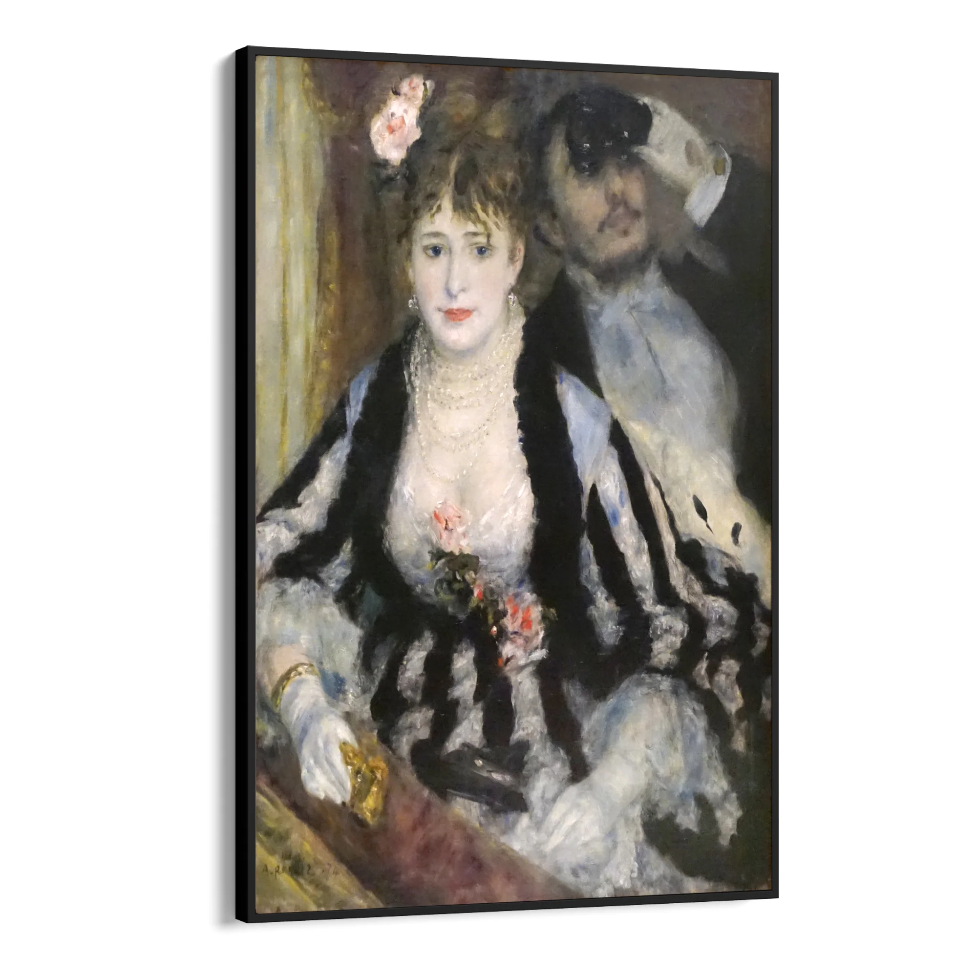 Nella Loggia del Teatro, Pierre Auguste Renoir - Image 9