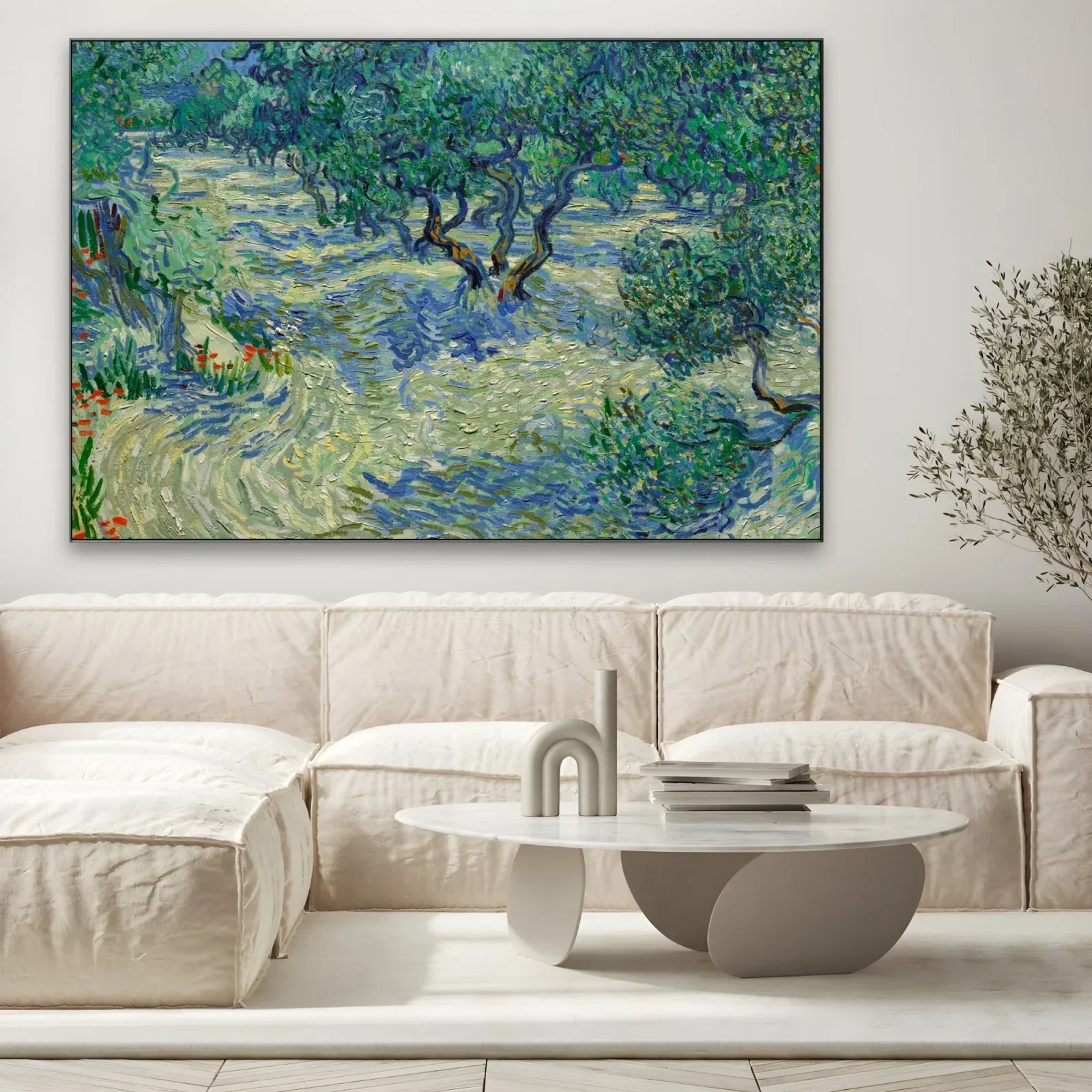 Olive Orchard 1889, Vincent Van Gogh - Image 3