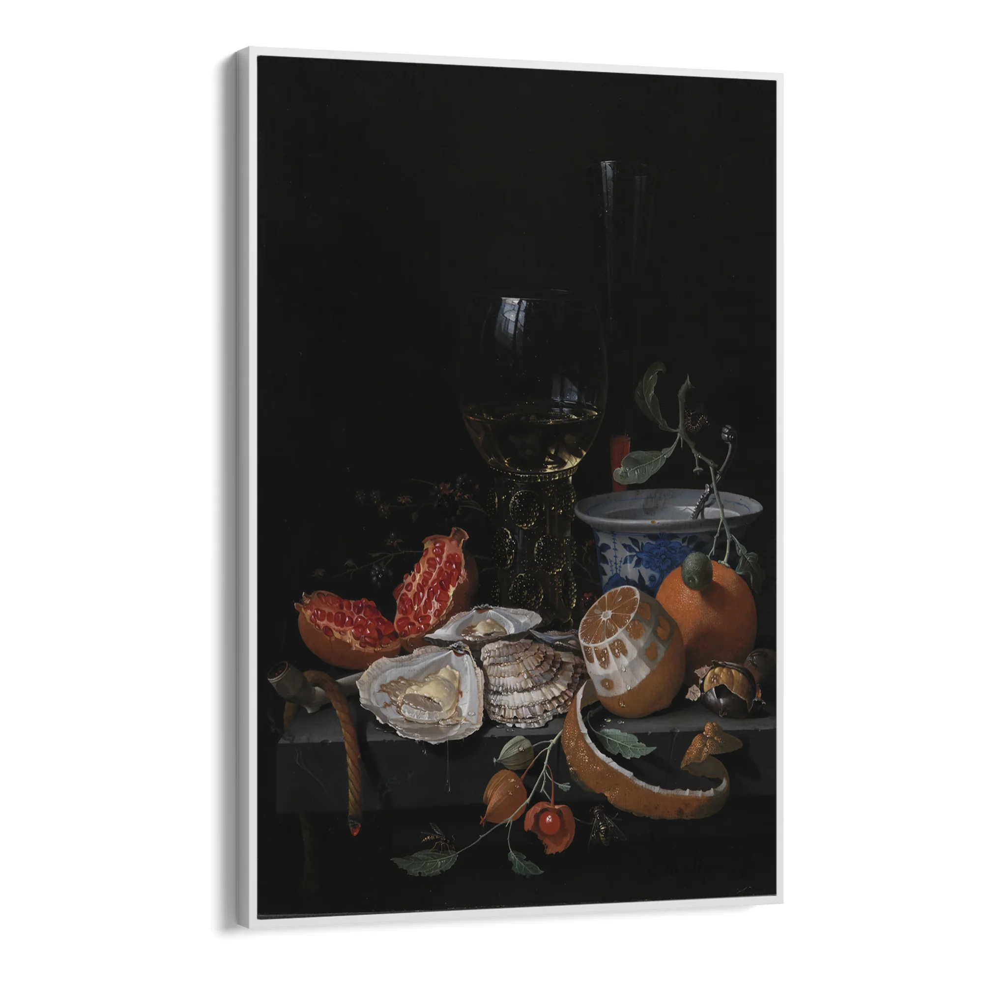 Ostriche, Frutta e Vino, Abraham Mignon - Image 11