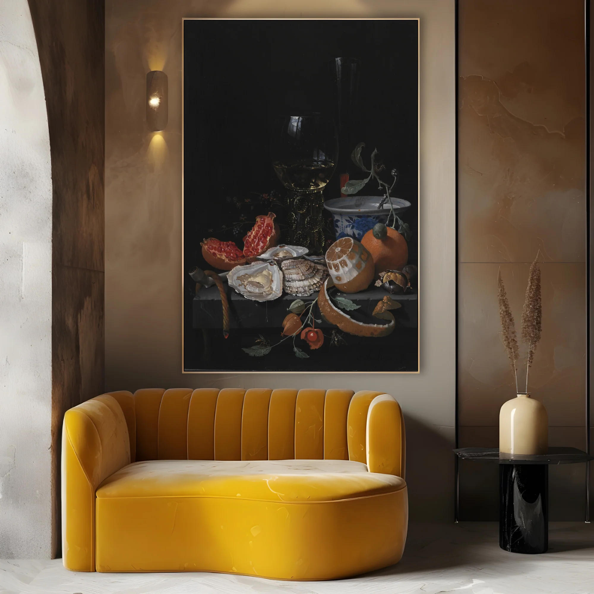 Ostriche, Frutta e Vino, Abraham Mignon - Image 3