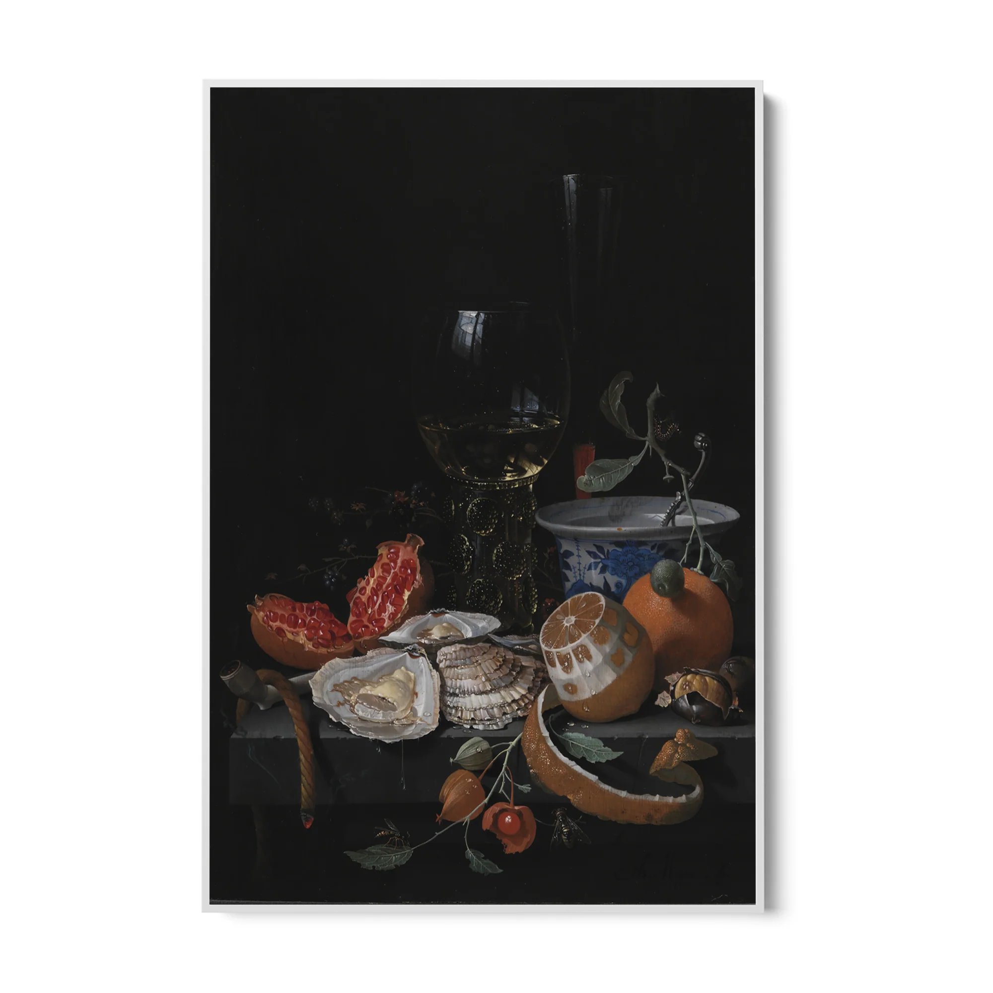 Ostriche, Frutta e Vino, Abraham Mignon - Image 7