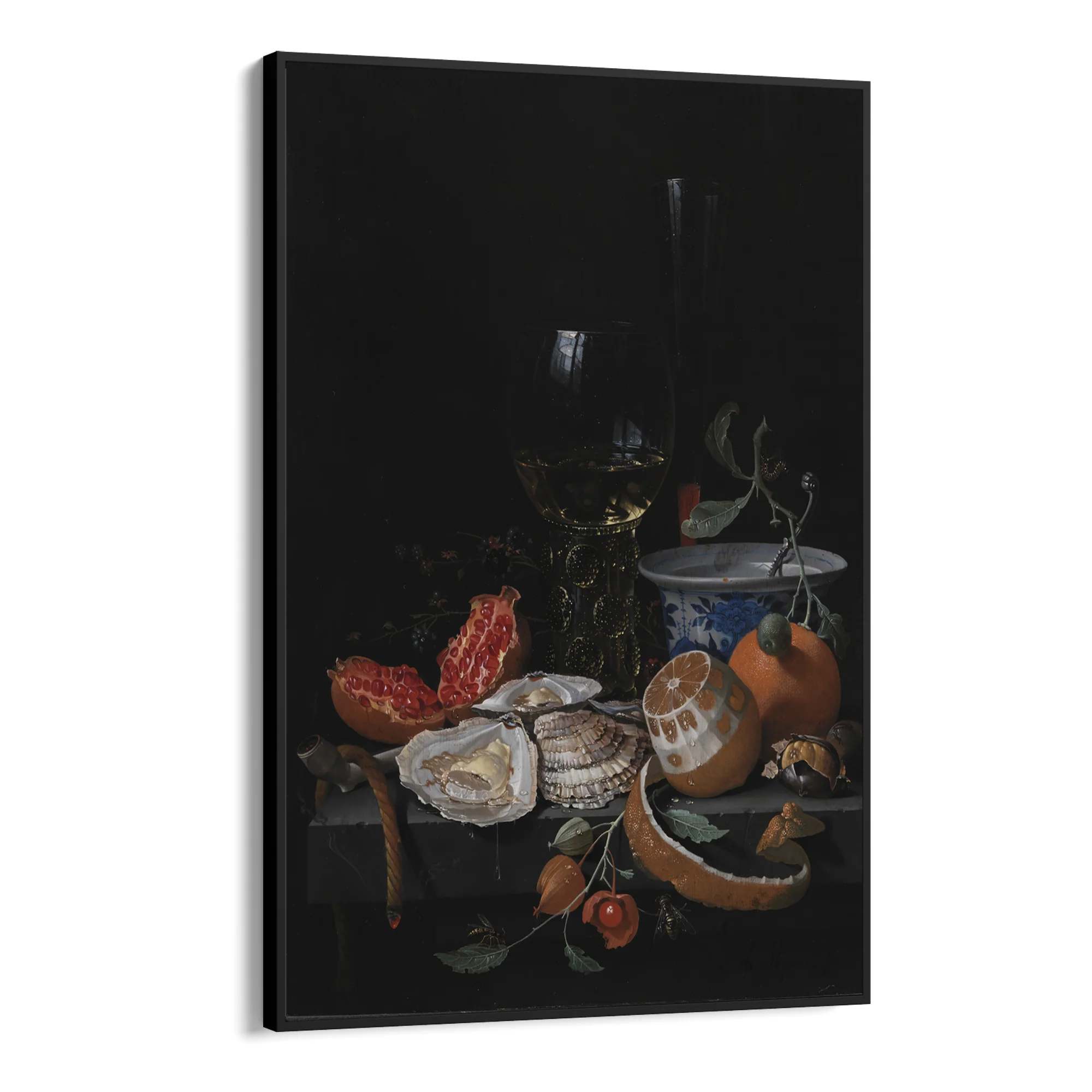Ostriche, Frutta e Vino, Abraham Mignon - Image 8
