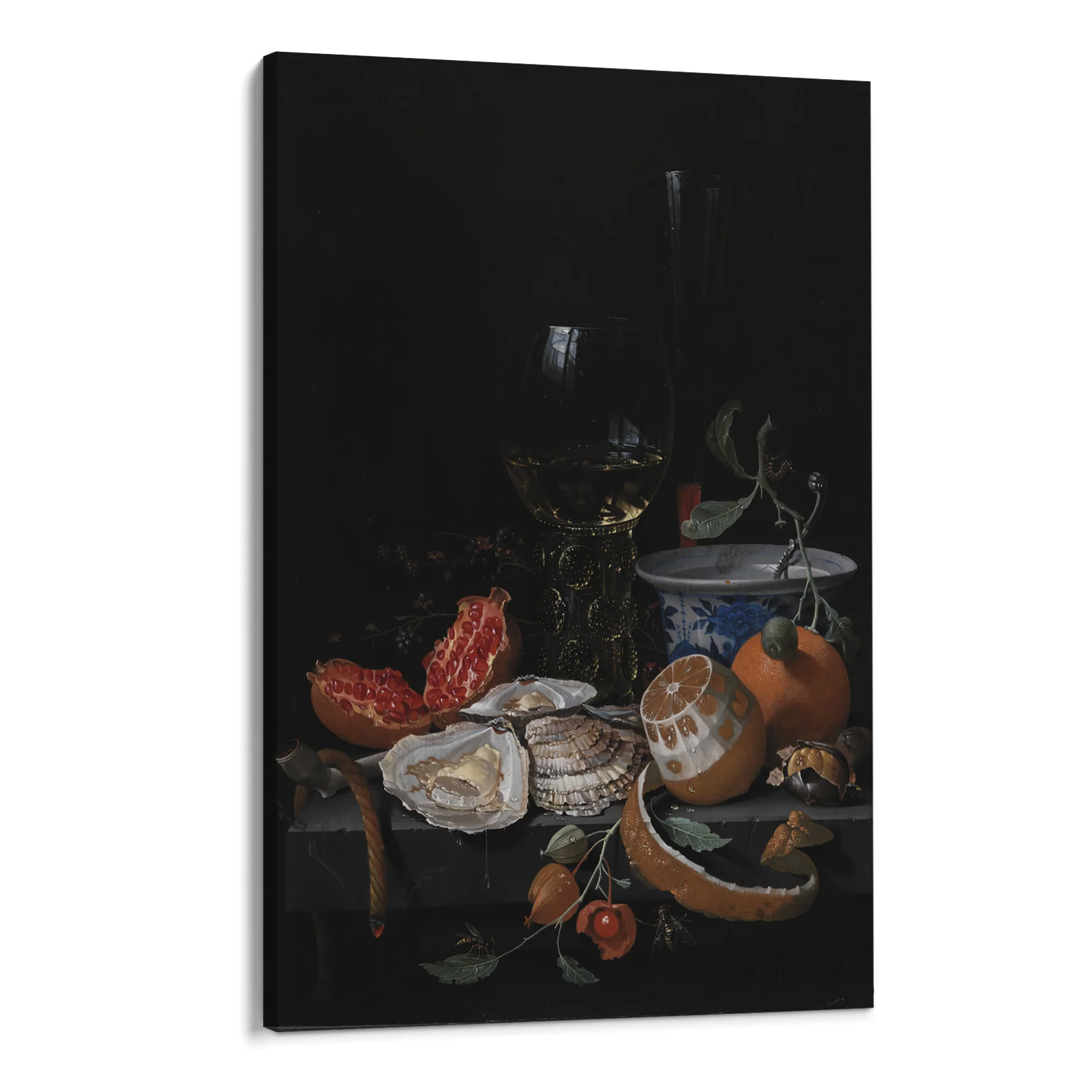 Ostriche, Frutta e Vino, Abraham Mignon - Image 9