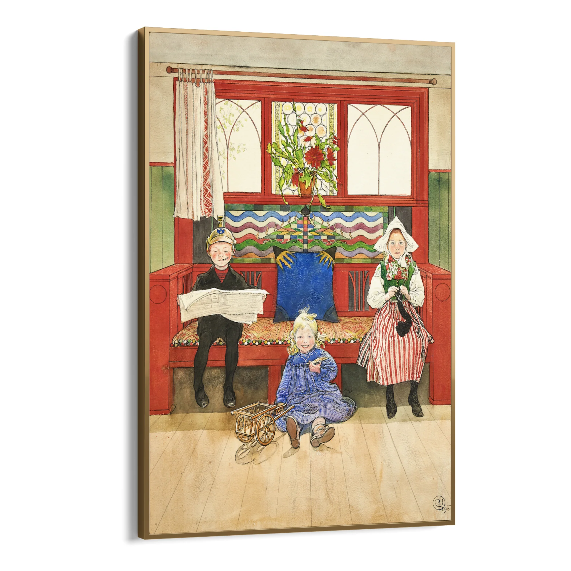 Padre, Madre, Bambino, Carl Larsson - Image 10